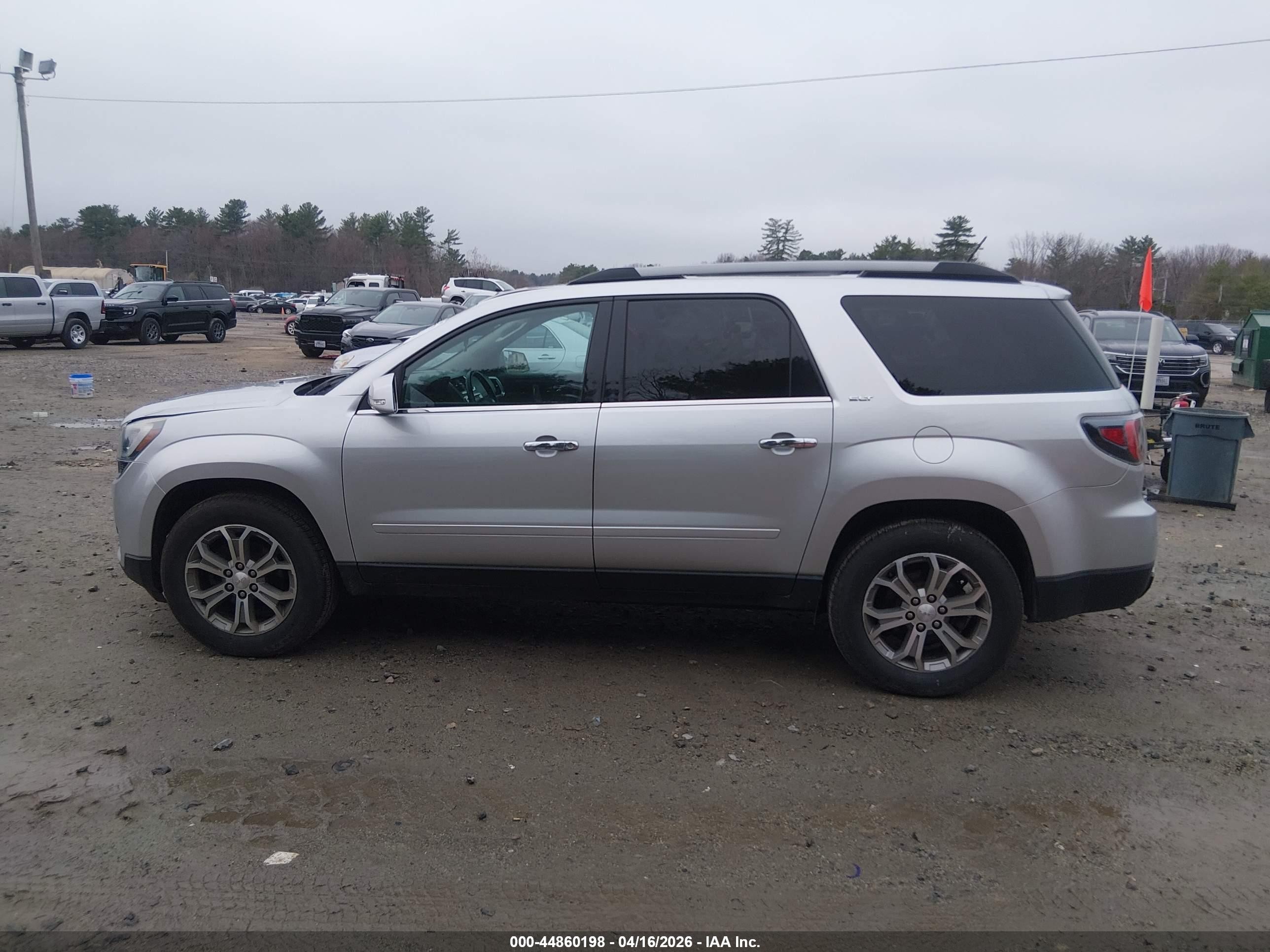 2015 Gmc Acadia Slt-1 Серебряный vin: 1GKKVRKD4FJ204404