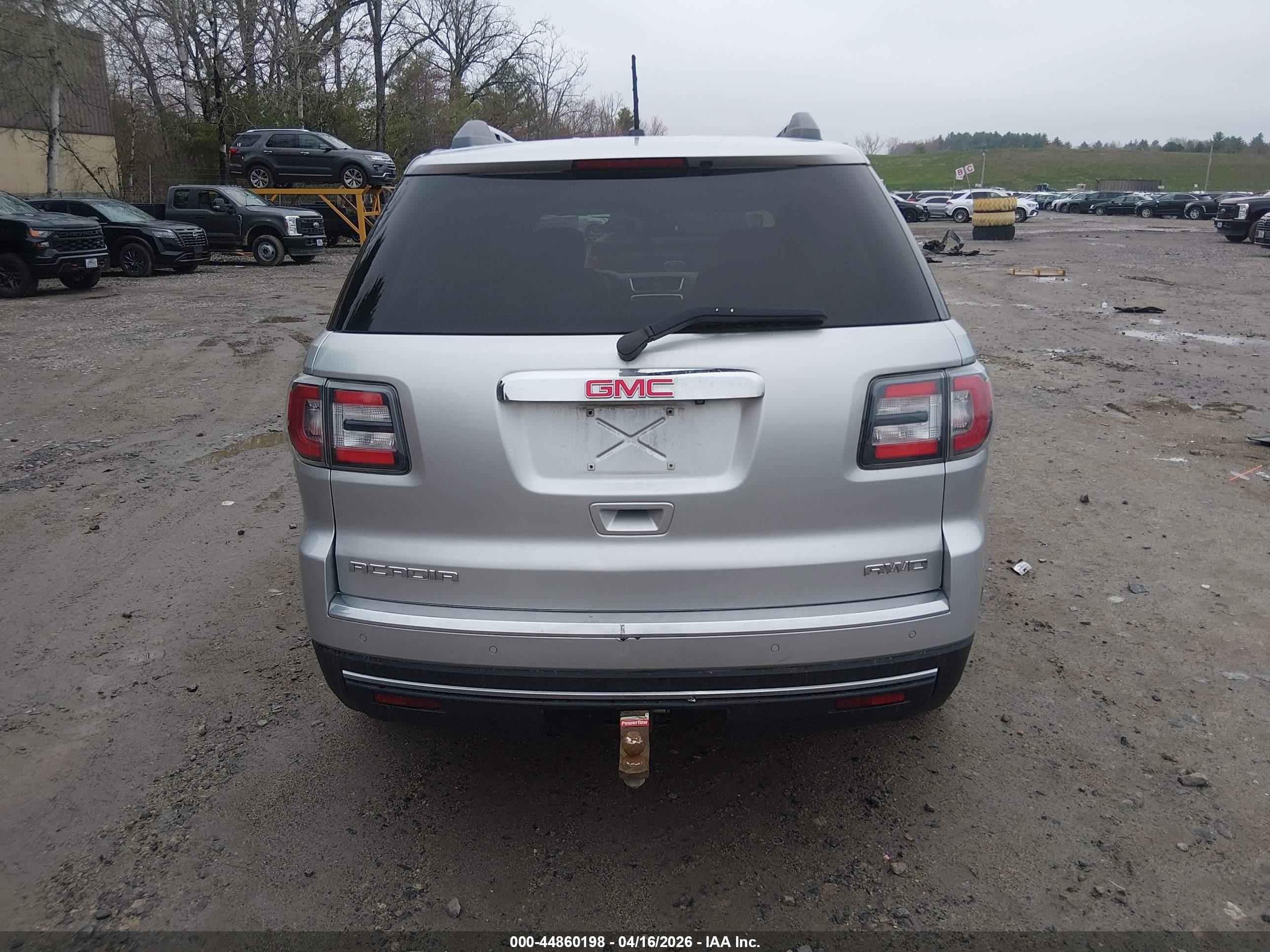 2015 Gmc Acadia Slt-1 Серебряный vin: 1GKKVRKD4FJ204404