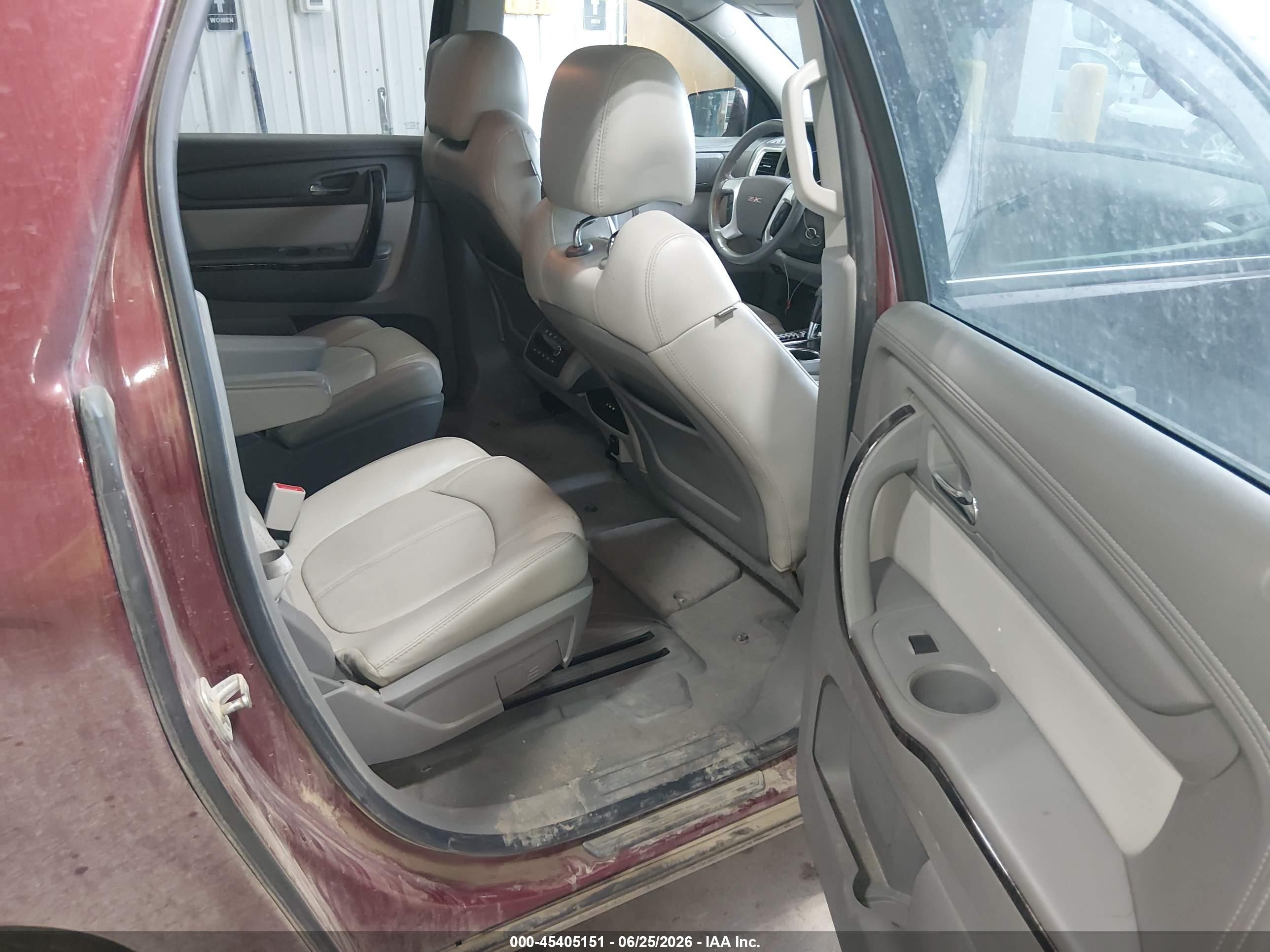 2015 Gmc Acadia Slt-1 Maroon vin: 1GKKVRKD4FJ241176