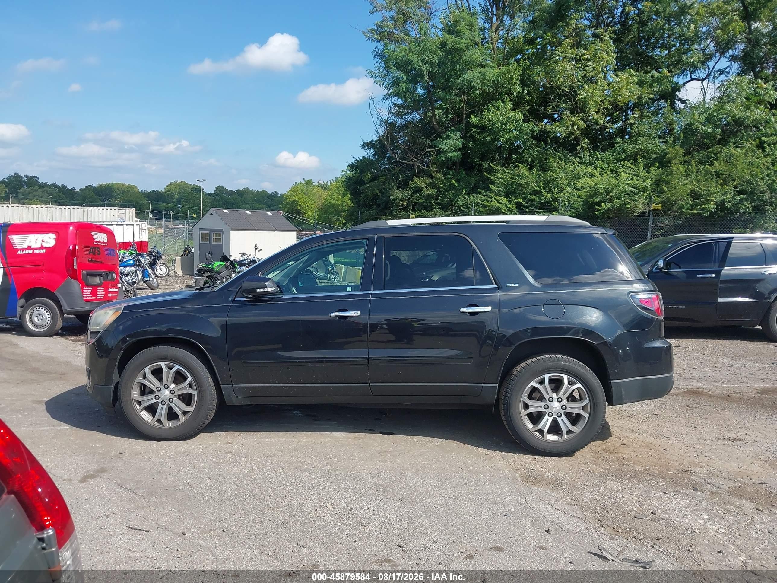 2015 Gmc Acadia Slt Черный vin: 1GKKVRKD4FJ320413