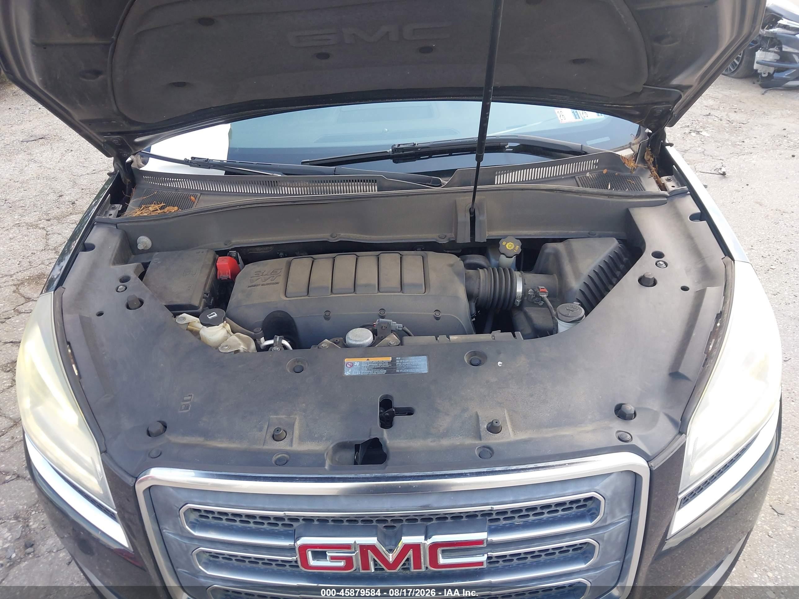 2015 Gmc Acadia Slt Черный vin: 1GKKVRKD4FJ320413