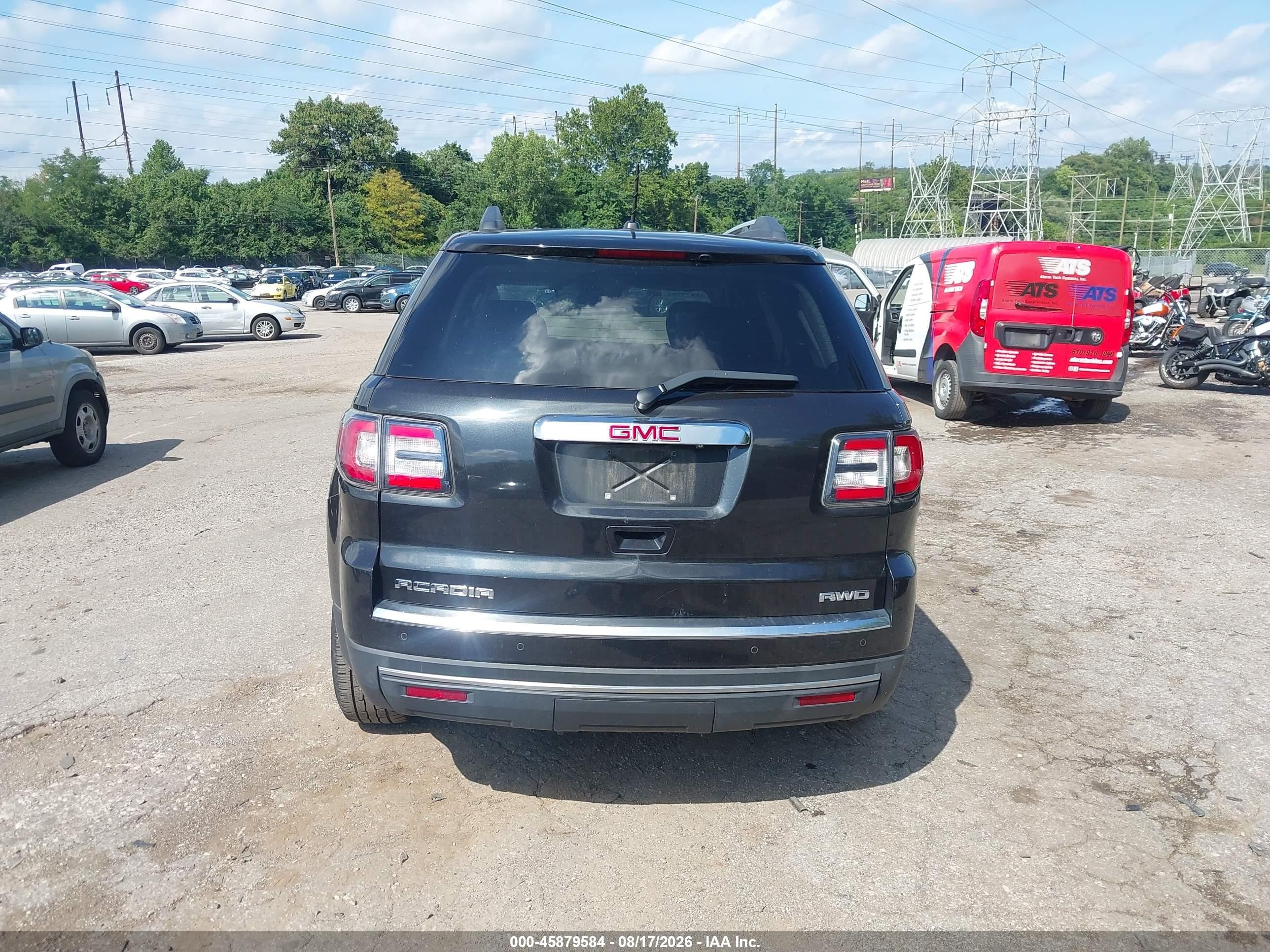 2015 Gmc Acadia Slt Черный vin: 1GKKVRKD4FJ320413