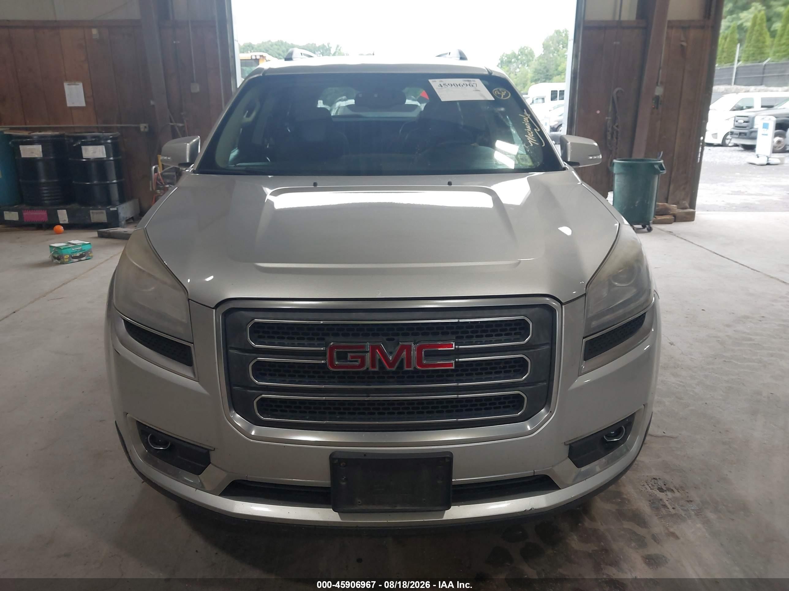 2015 Gmc Acadia Slt Silver vin: 1GKKVRKD4FJ324641