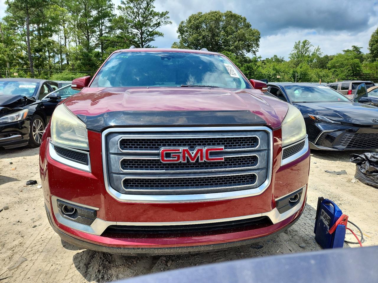 2015 Gmc Acadia Slt-1 Maroon vin: 1GKKVRKD4FJ364816