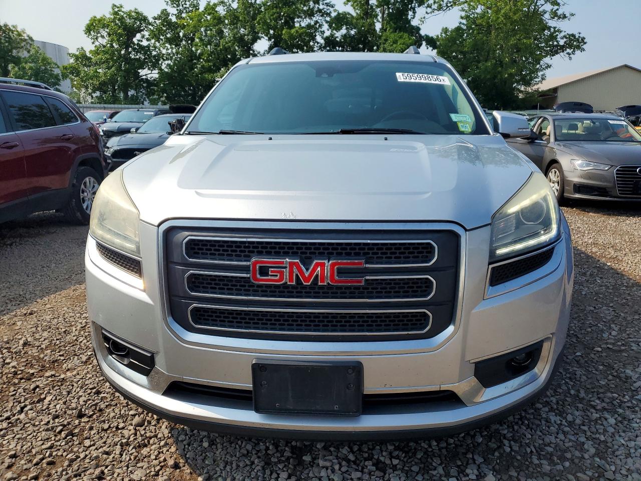 2015 Gmc Acadia Slt-1 Silver vin: 1GKKVRKD4FJ365206