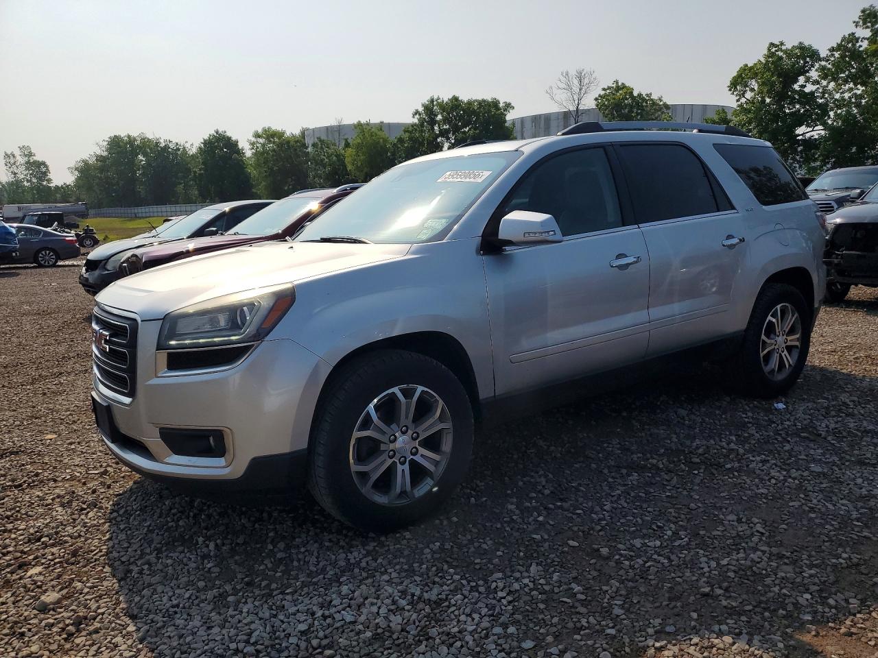 2015 Gmc Acadia Slt-1 Silver vin: 1GKKVRKD4FJ365206