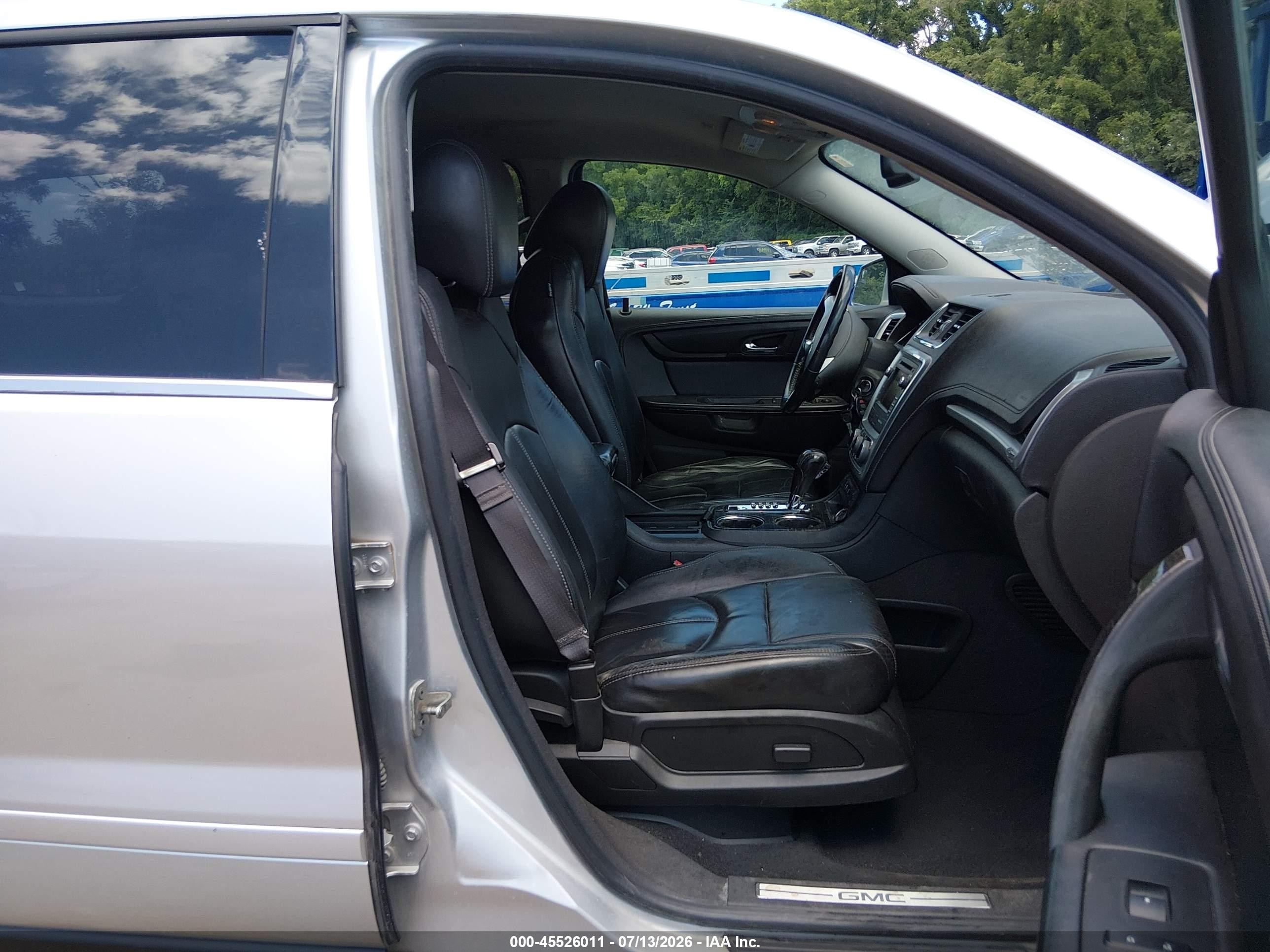 2013 Gmc Acadia Slt-1 Silver vin: 1GKKVRKD5DJ166243