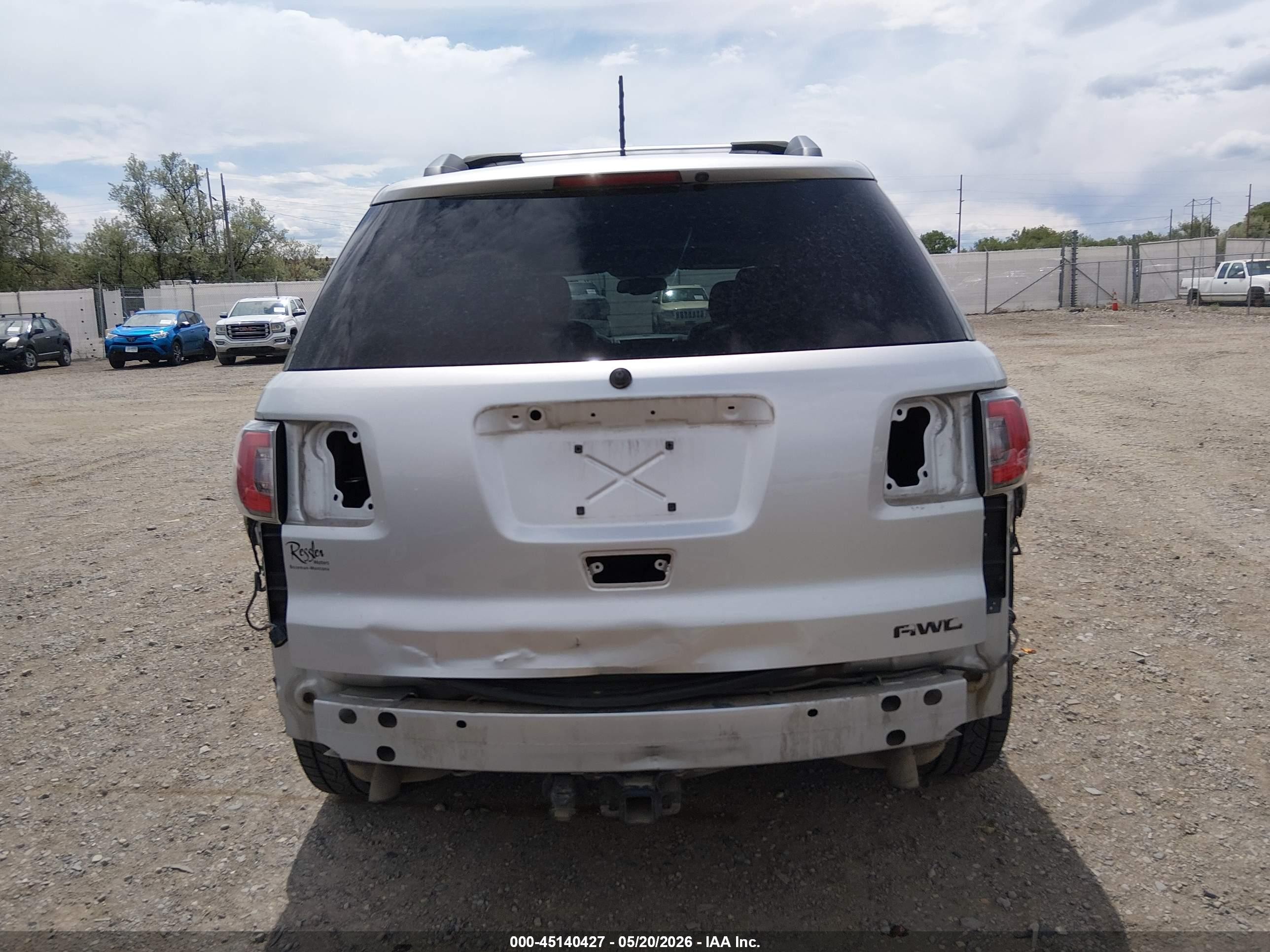 2013 Gmc Acadia Slt-1 Silver vin: 1GKKVRKD5DJ209964