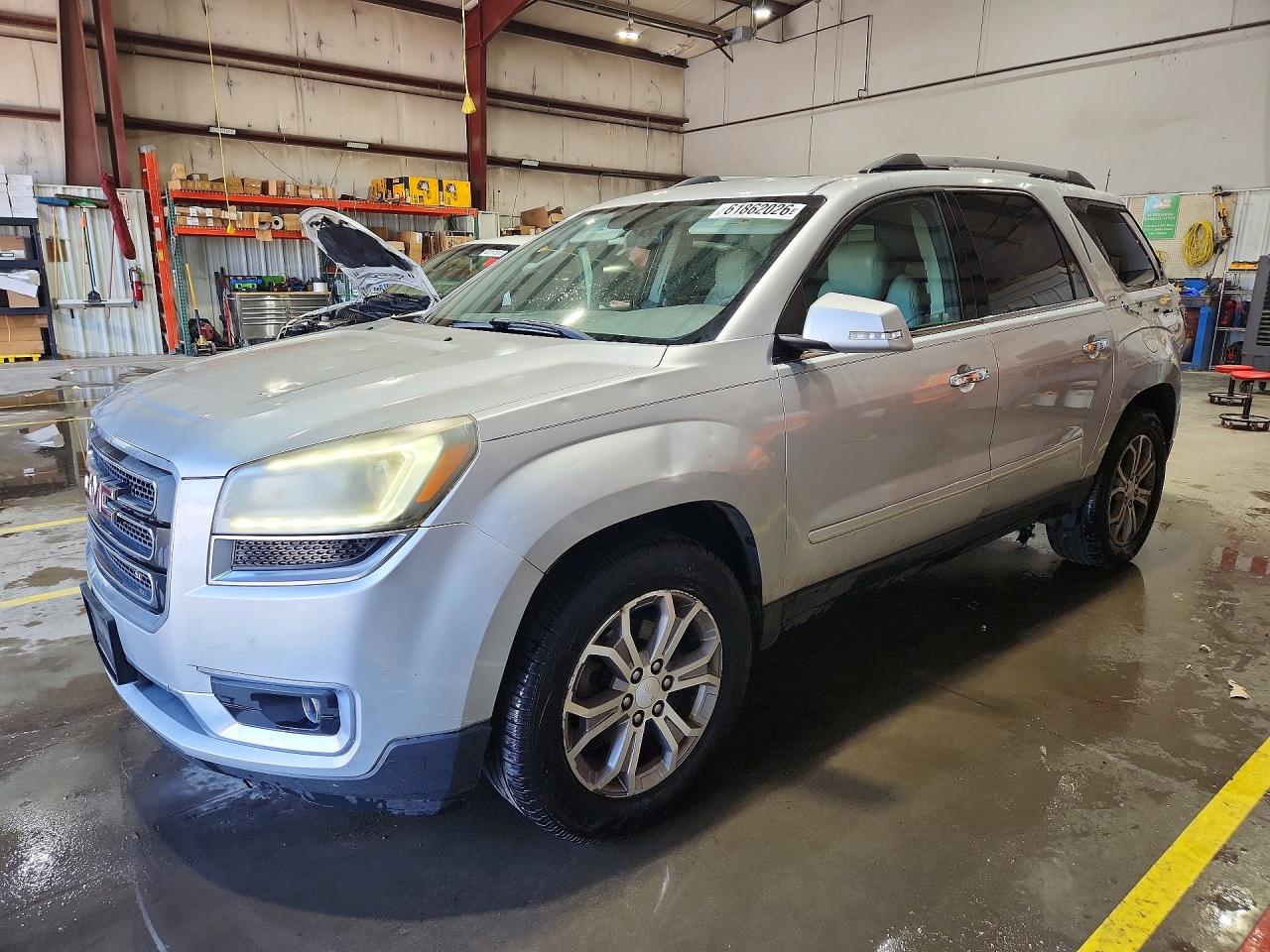 2013 Gmc Acadia Slt-1 Silver vin: 1GKKVRKD5DJ211438
