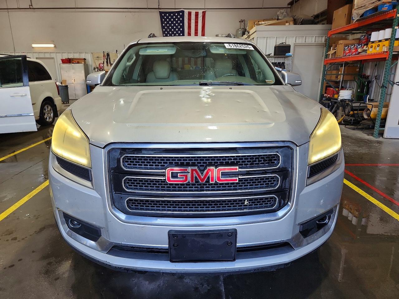 2013 Gmc Acadia Slt-1 Silver vin: 1GKKVRKD5DJ211438