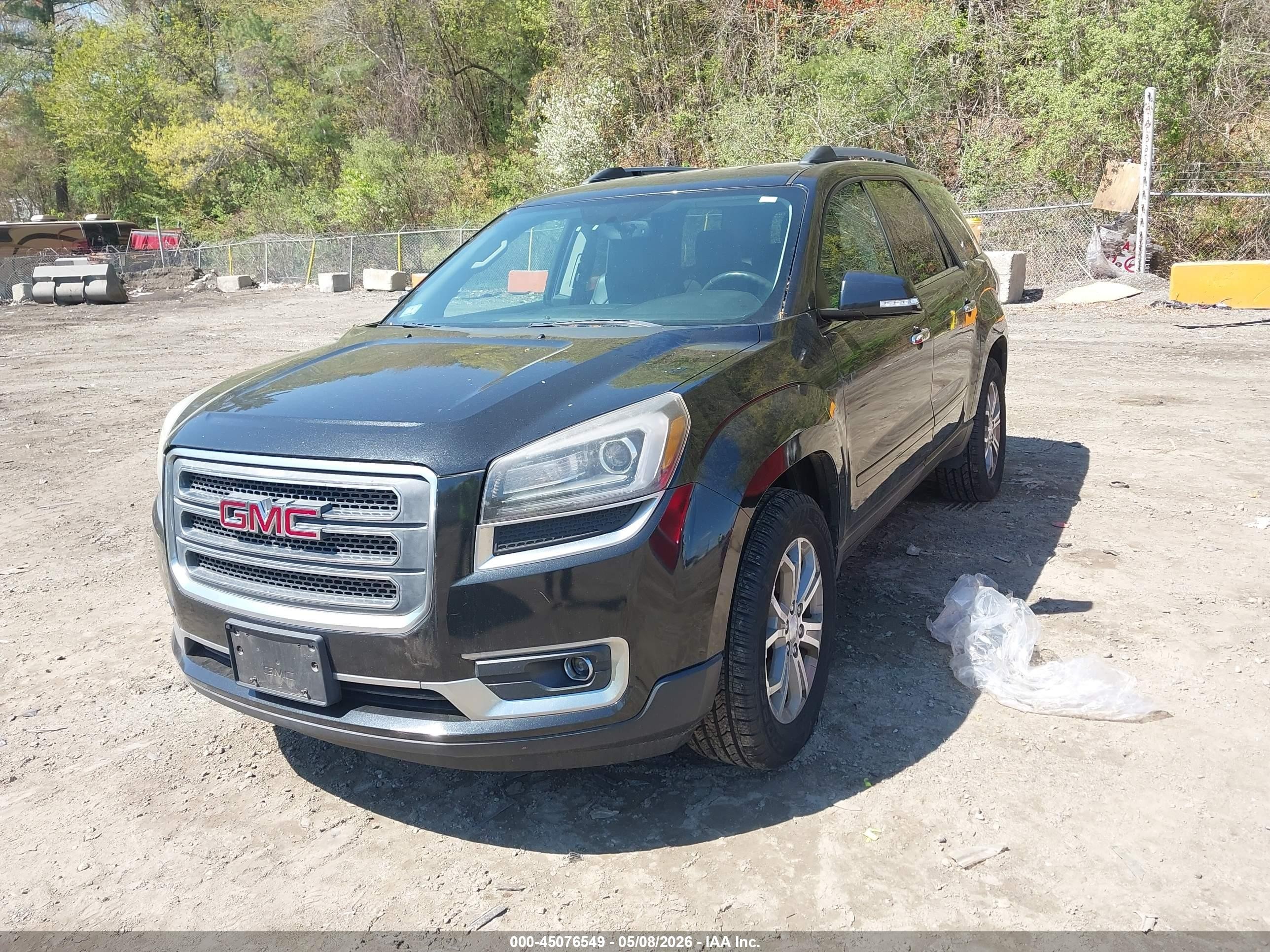 2013 Gmc Acadia Slt-1 Черный vin: 1GKKVRKD5DJ219491