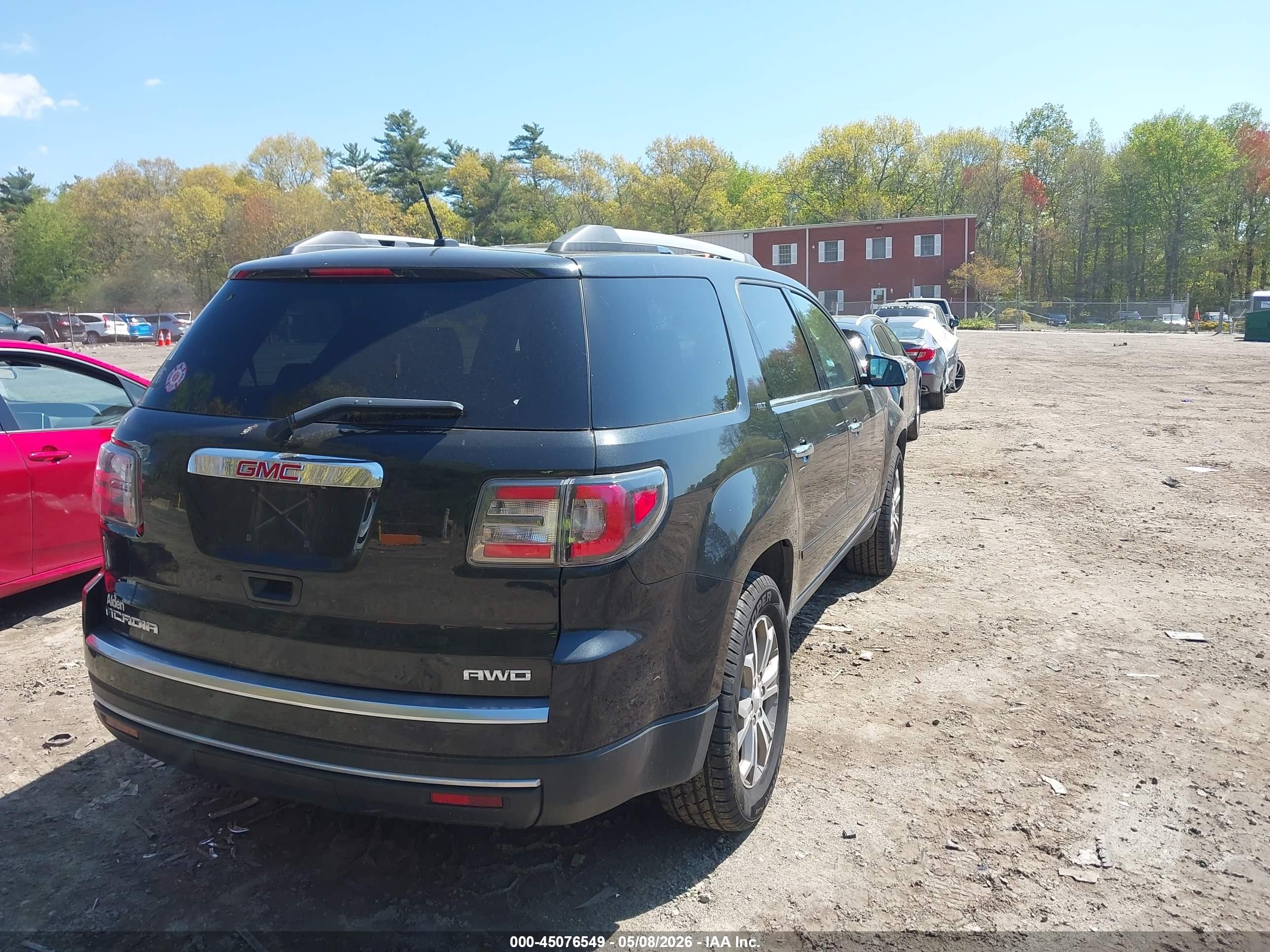 2013 Gmc Acadia Slt-1 Черный vin: 1GKKVRKD5DJ219491