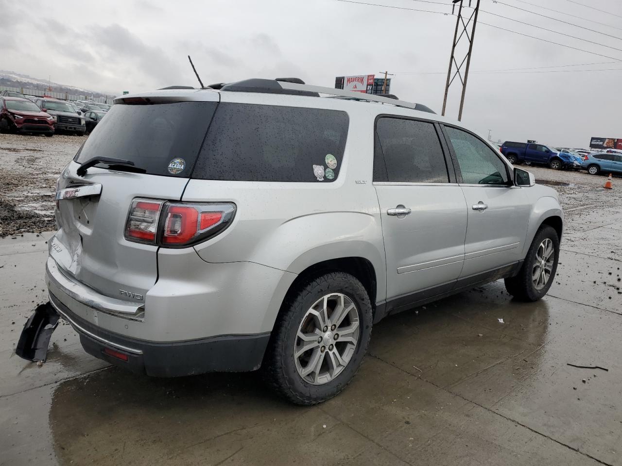 2013 Gmc Acadia Silver vin: 1GKKVRKD5DJ243774