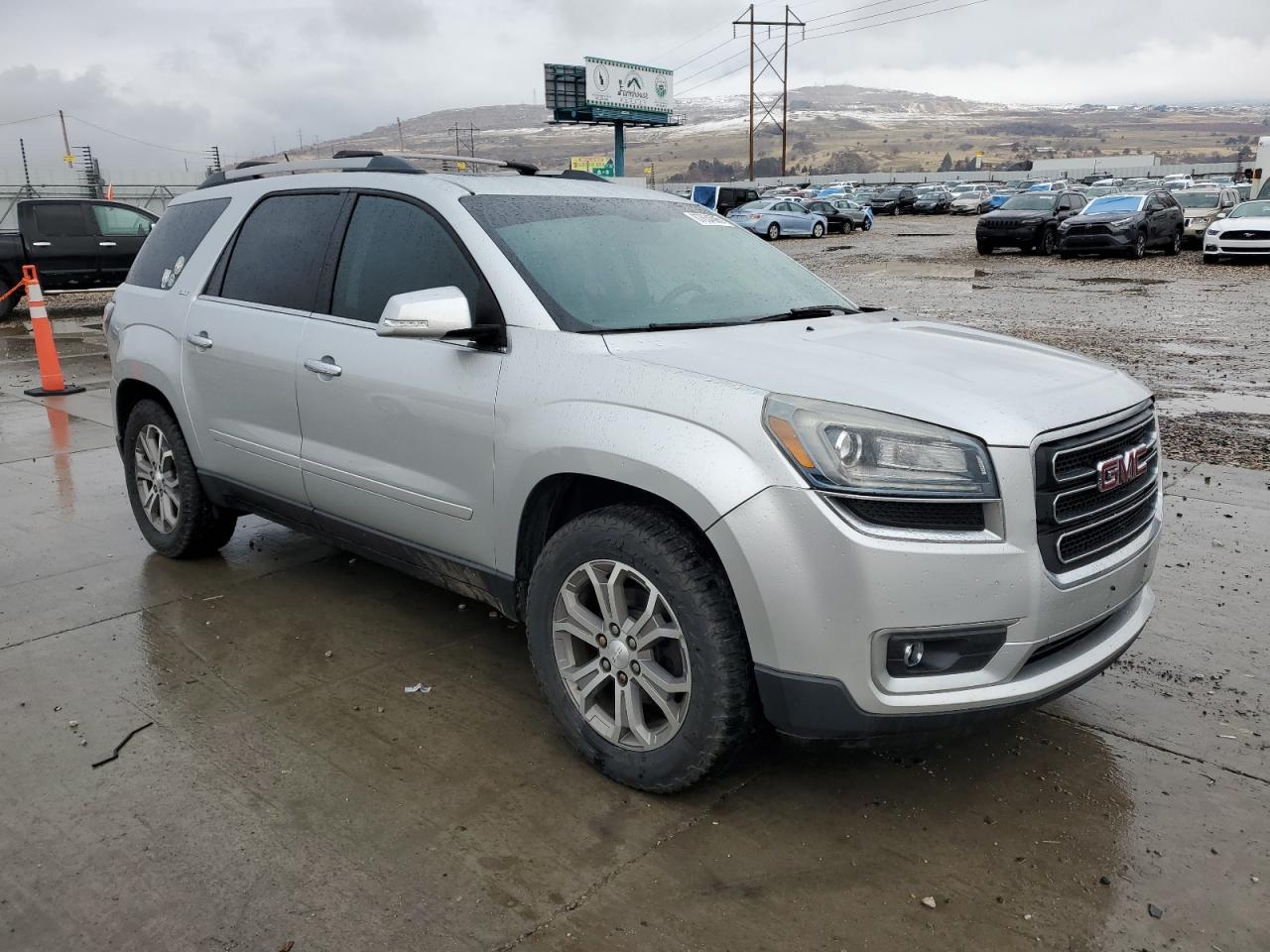 2013 Gmc Acadia Silver vin: 1GKKVRKD5DJ243774