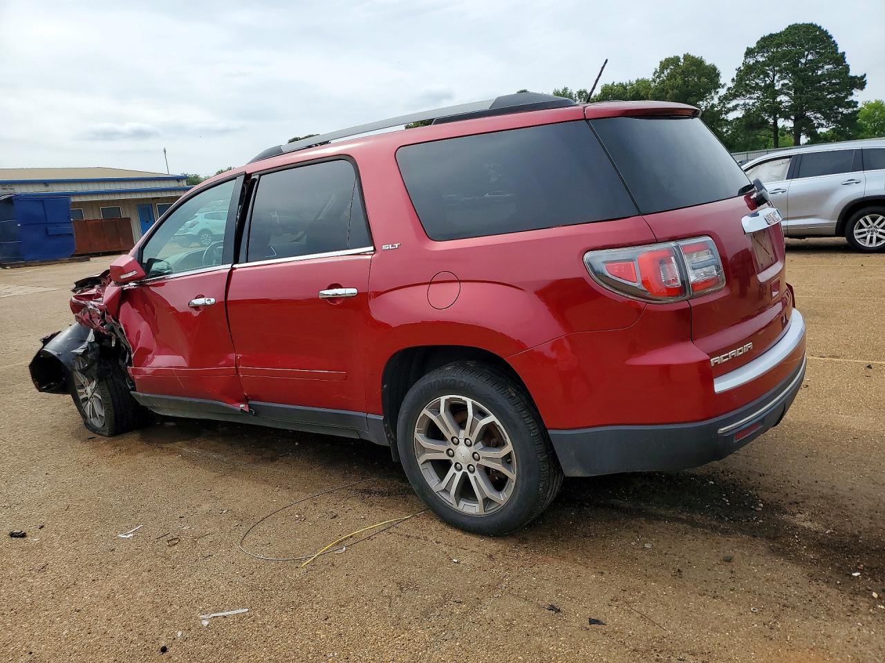 2014 Gmc Acadia Slt-1 Red vin: 1GKKVRKD5EJ103029