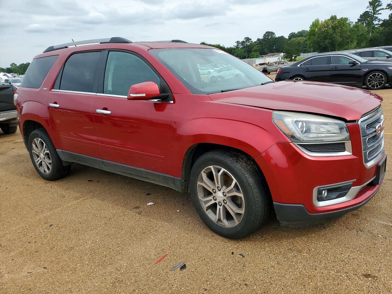 2014 Gmc Acadia Slt-1 Red vin: 1GKKVRKD5EJ103029