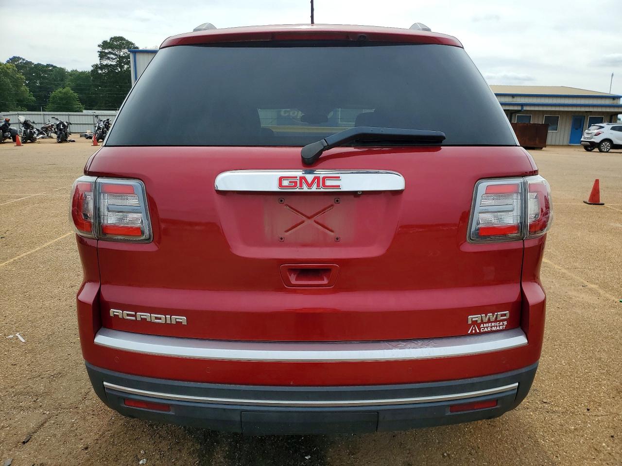 2014 Gmc Acadia Slt-1 Red vin: 1GKKVRKD5EJ103029