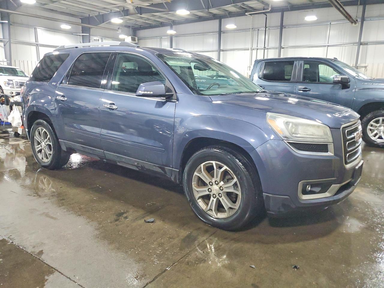 2014 Gmc Acadia Slt-1 Синий vin: 1GKKVRKD5EJ122342