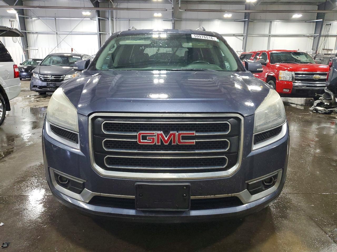 2014 Gmc Acadia Slt-1 Синий vin: 1GKKVRKD5EJ122342
