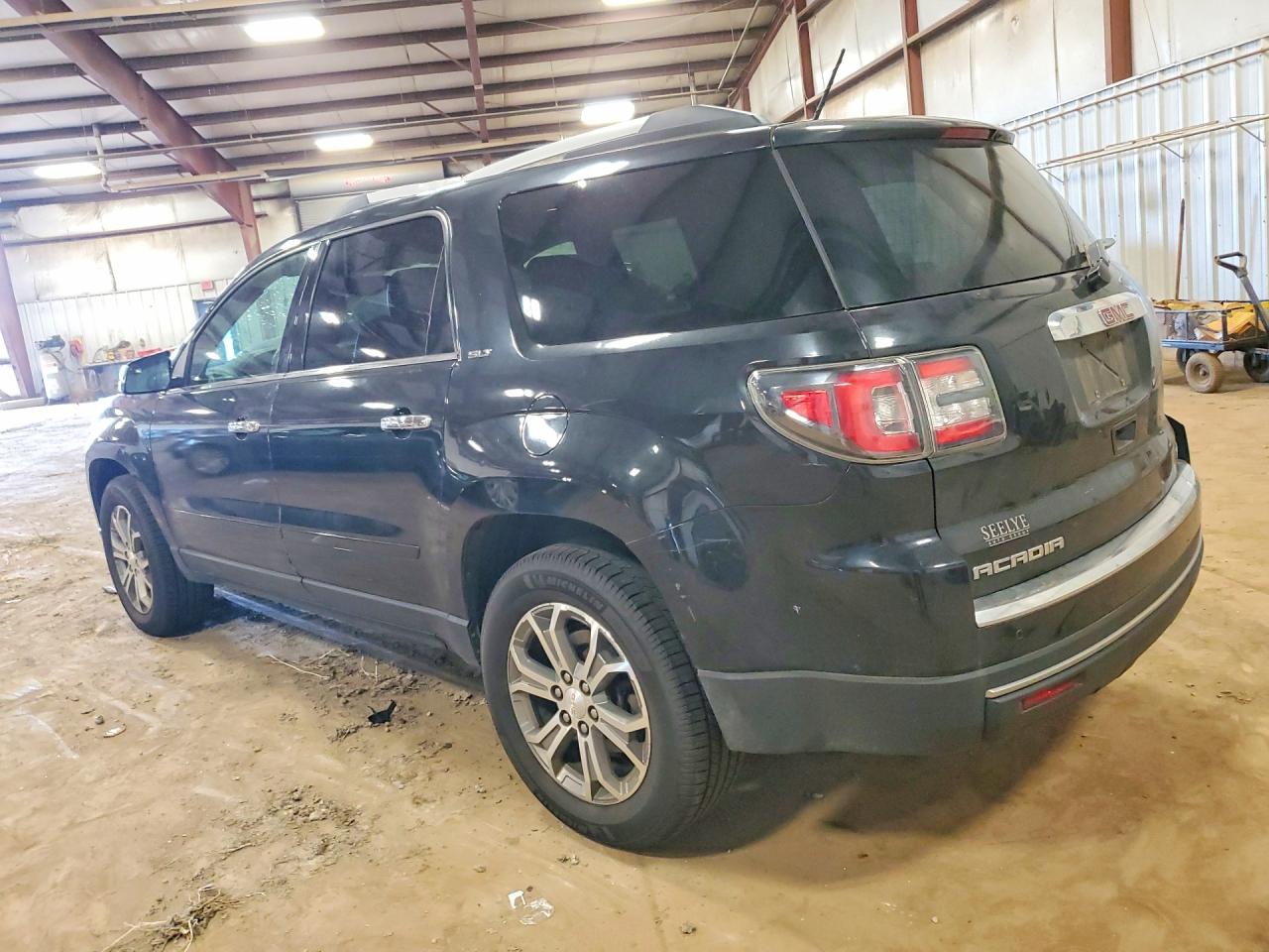 2014 Gmc Acadia Slt-1 Black vin: 1GKKVRKD5EJ335369