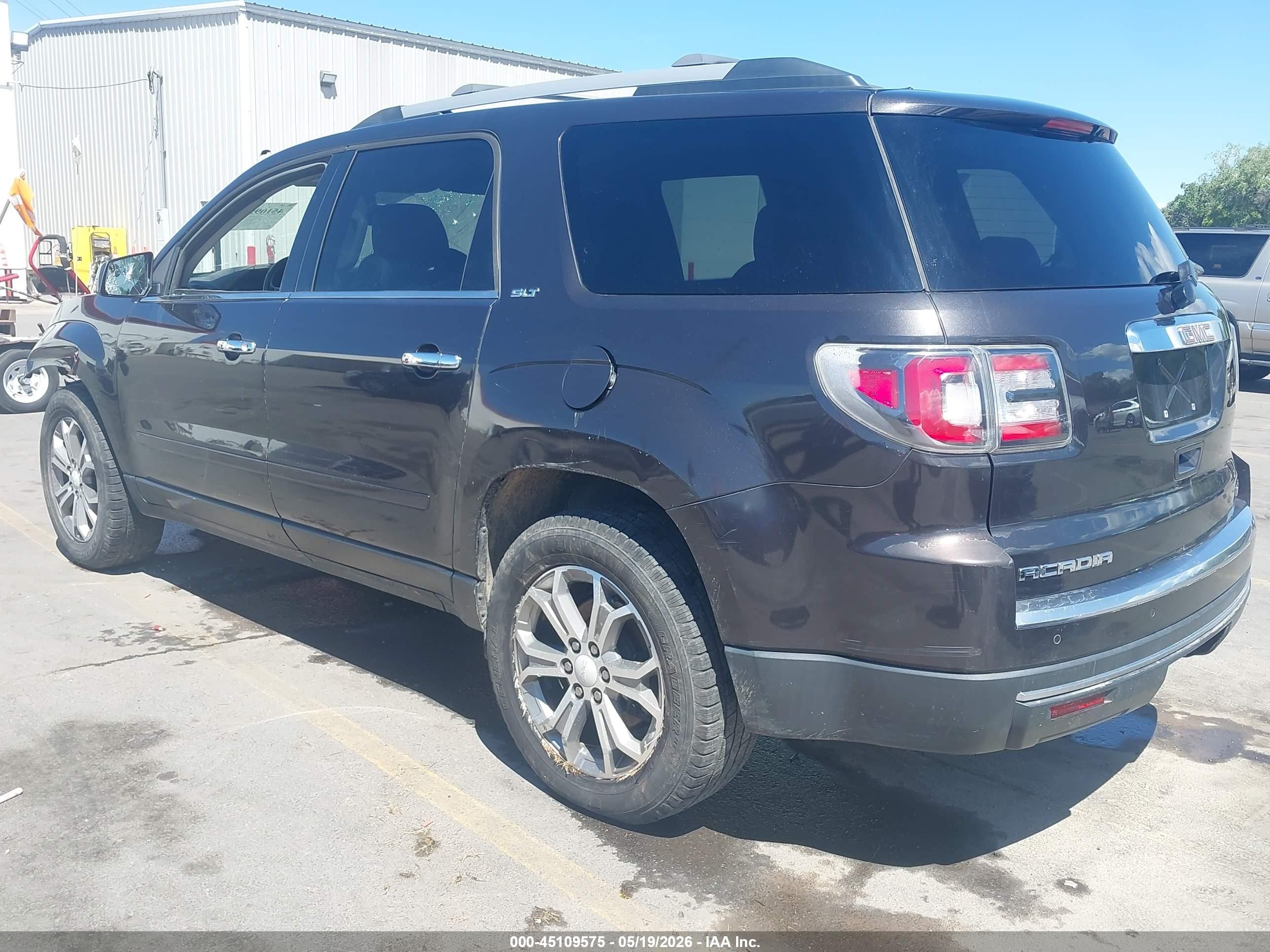 2014 Gmc Acadia Slt-1 Gray vin: 1GKKVRKD5EJ347084