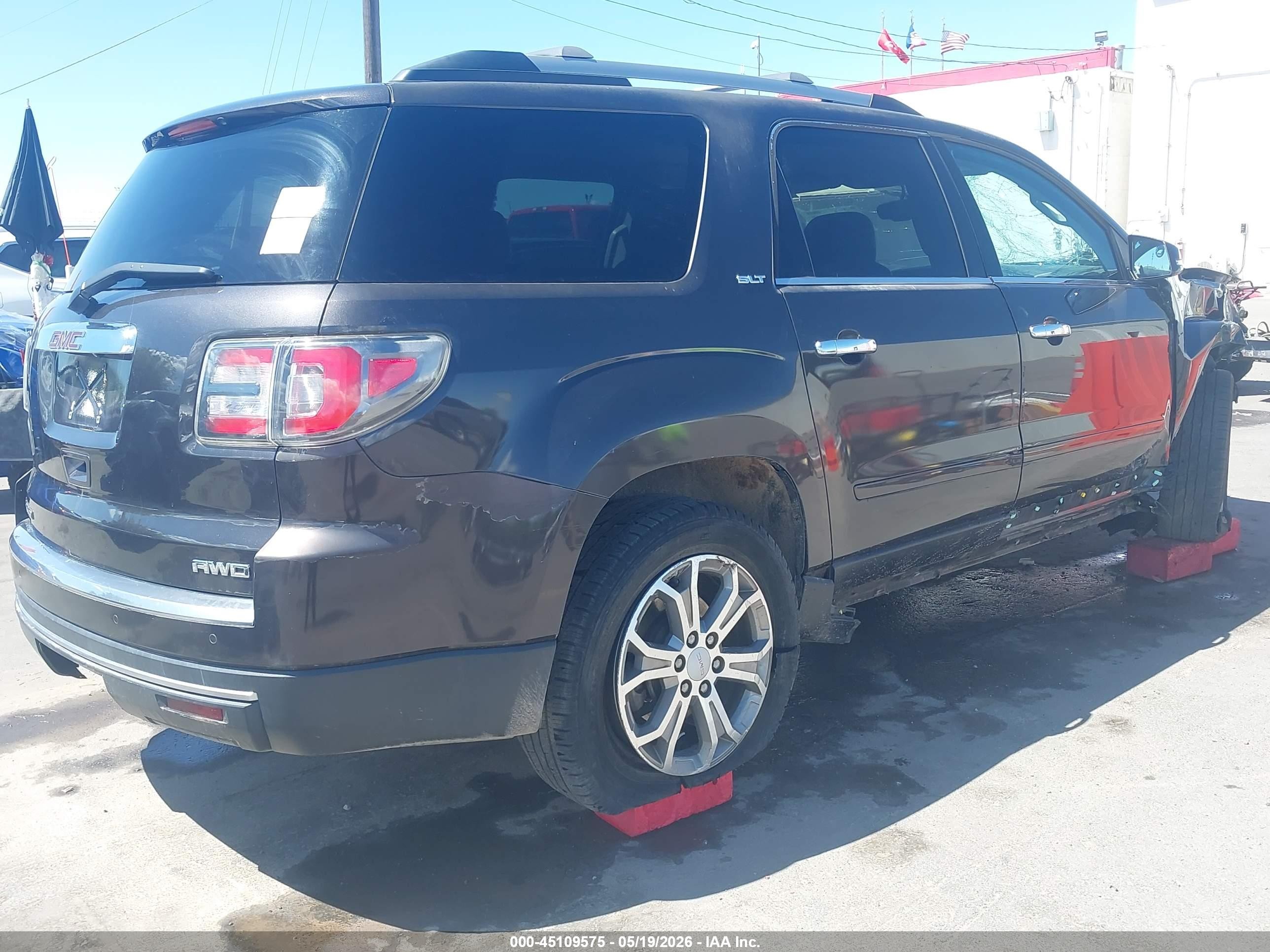 2014 Gmc Acadia Slt-1 Gray vin: 1GKKVRKD5EJ347084