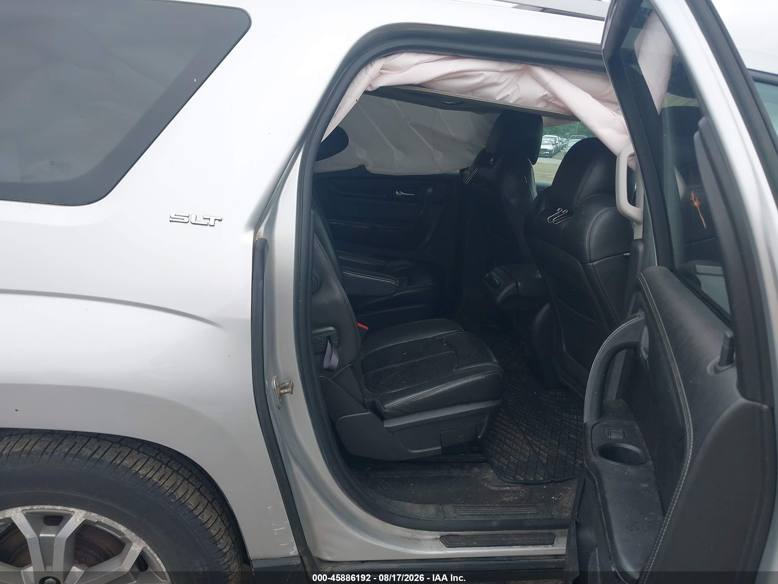 2015 Gmc Acadia Slt Черный vin: 1GKKVRKD5FJ243857