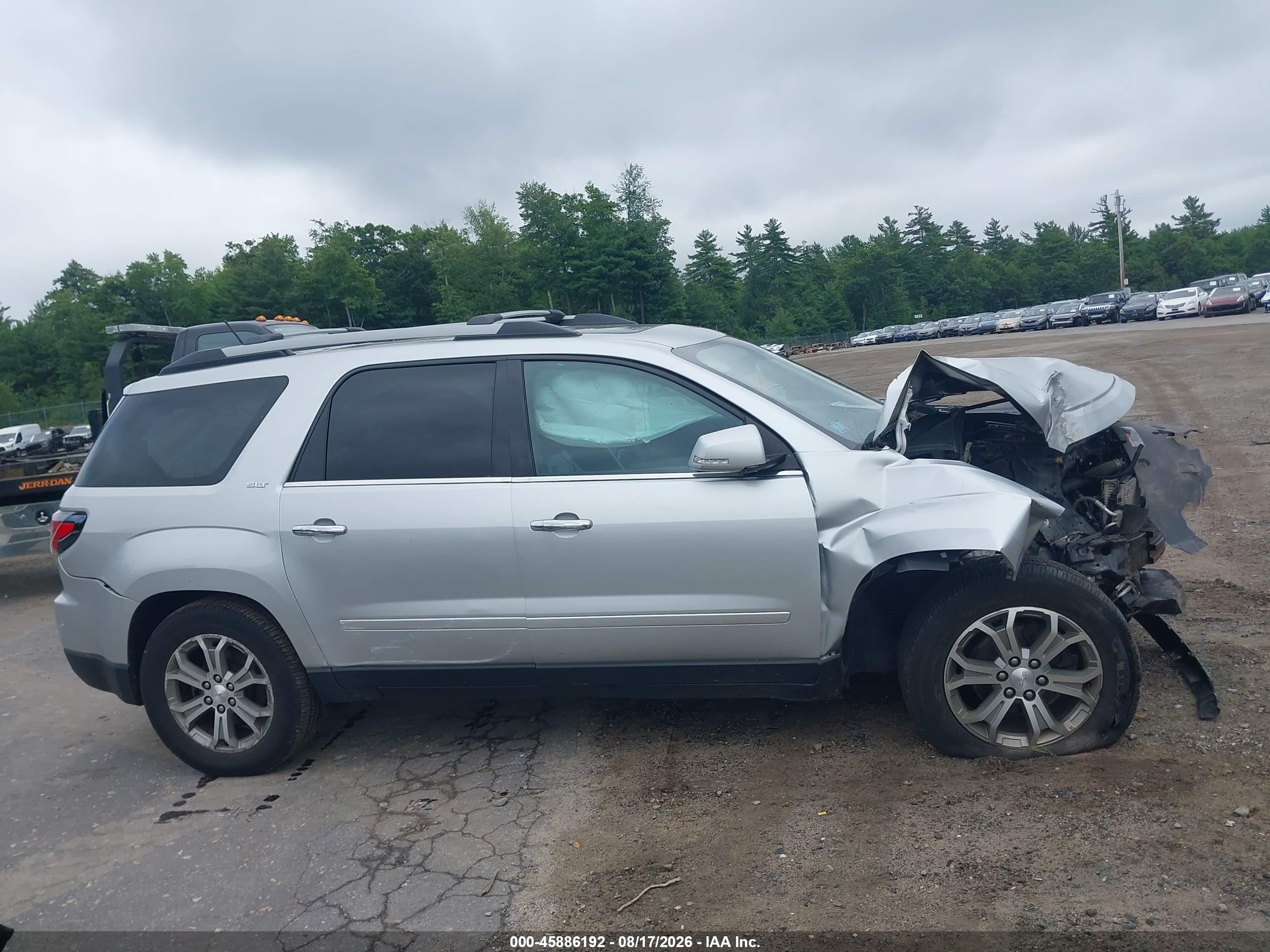 2015 Gmc Acadia Slt Черный vin: 1GKKVRKD5FJ243857
