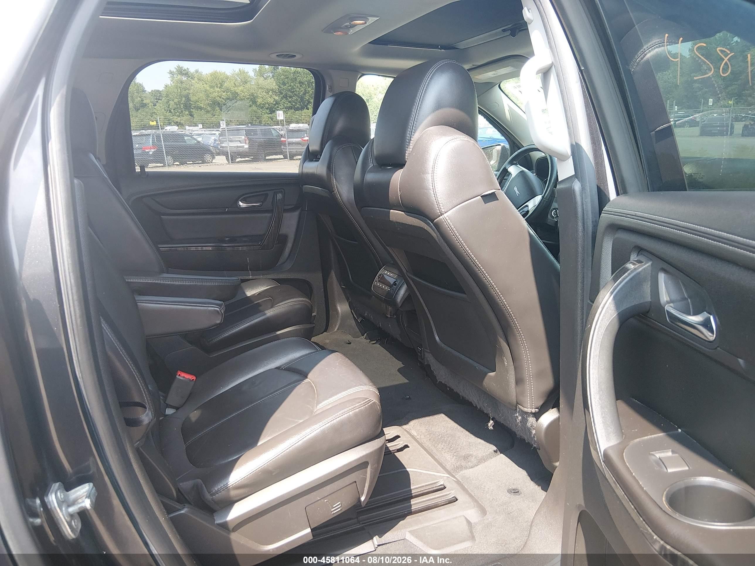 2015 Gmc Acadia Slt Black vin: 1GKKVRKD5FJ285395