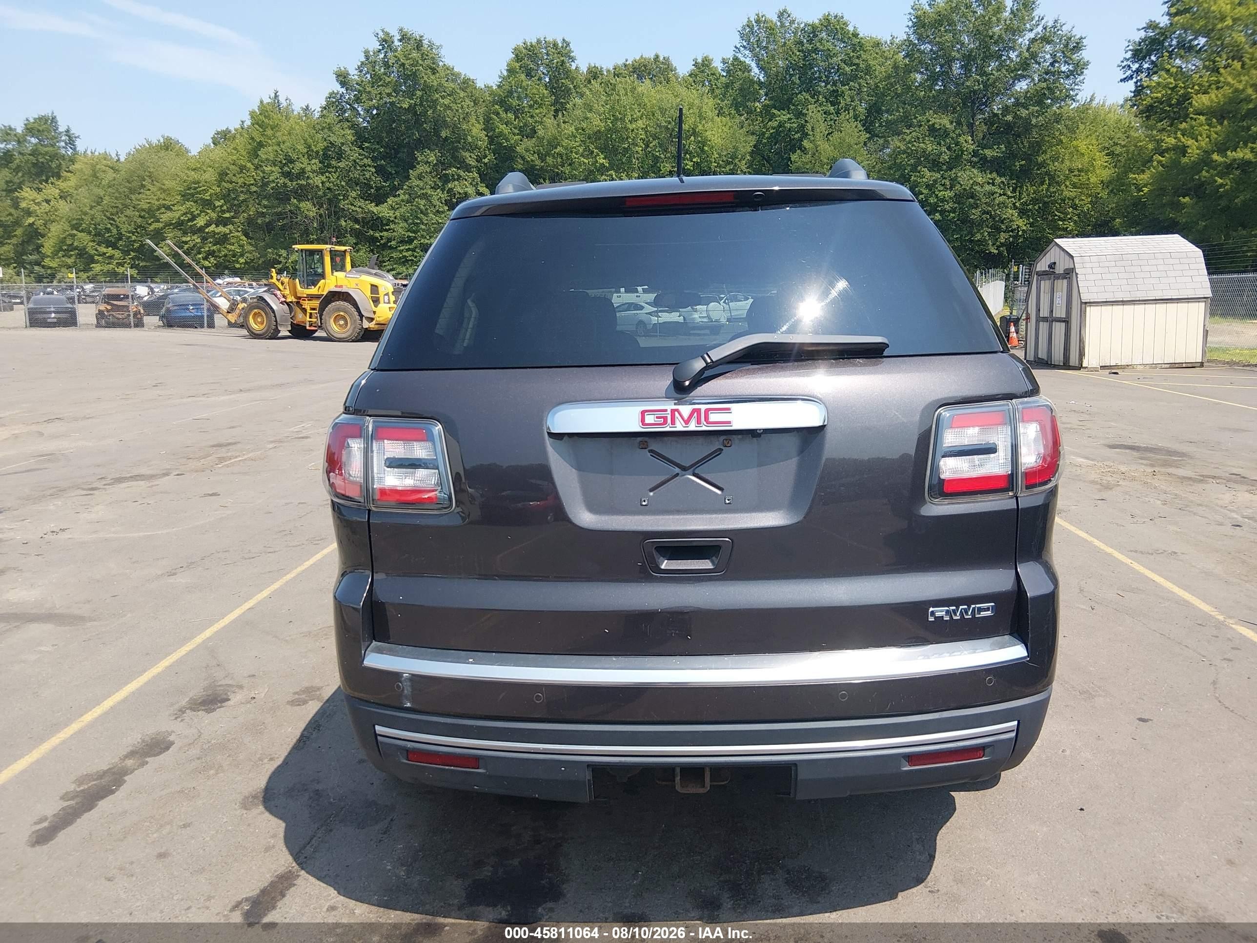 2015 Gmc Acadia Slt Black vin: 1GKKVRKD5FJ285395