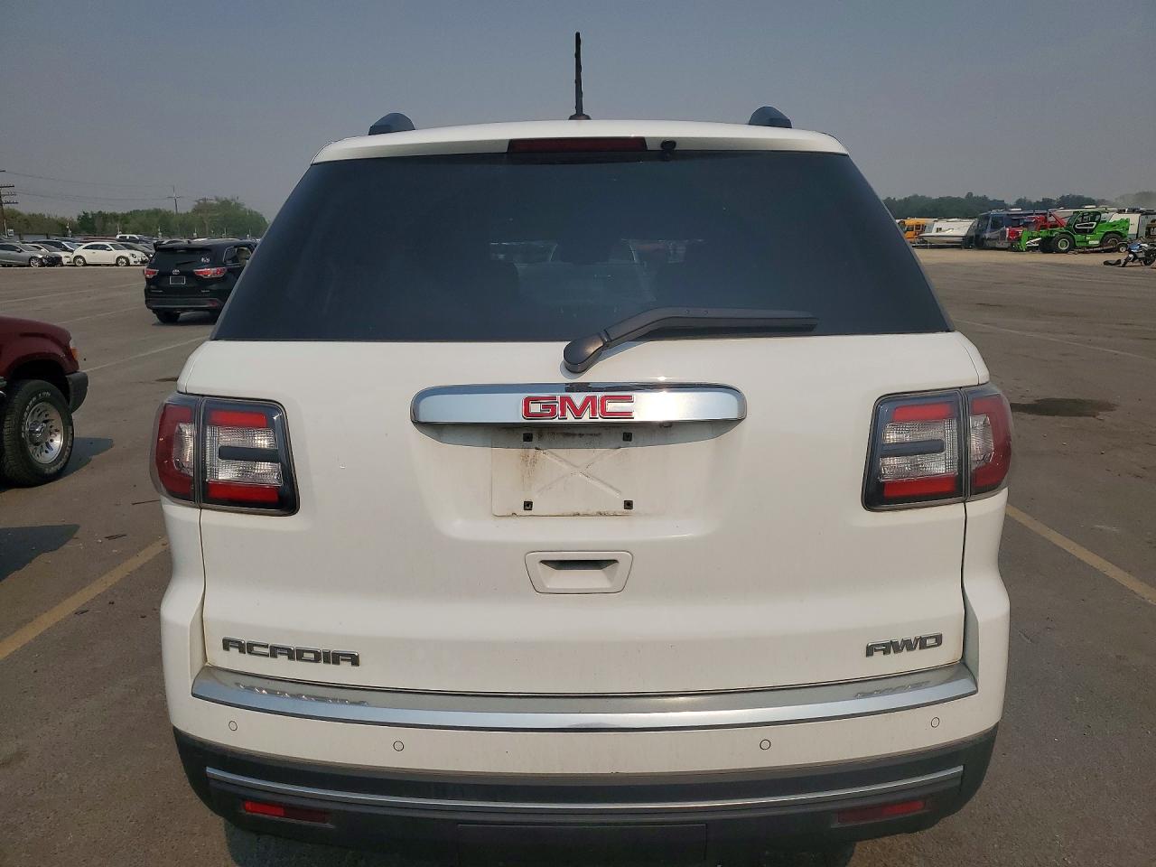 2016 Gmc Acadia Slt-1 Белый vin: 1GKKVRKD5GJ344558