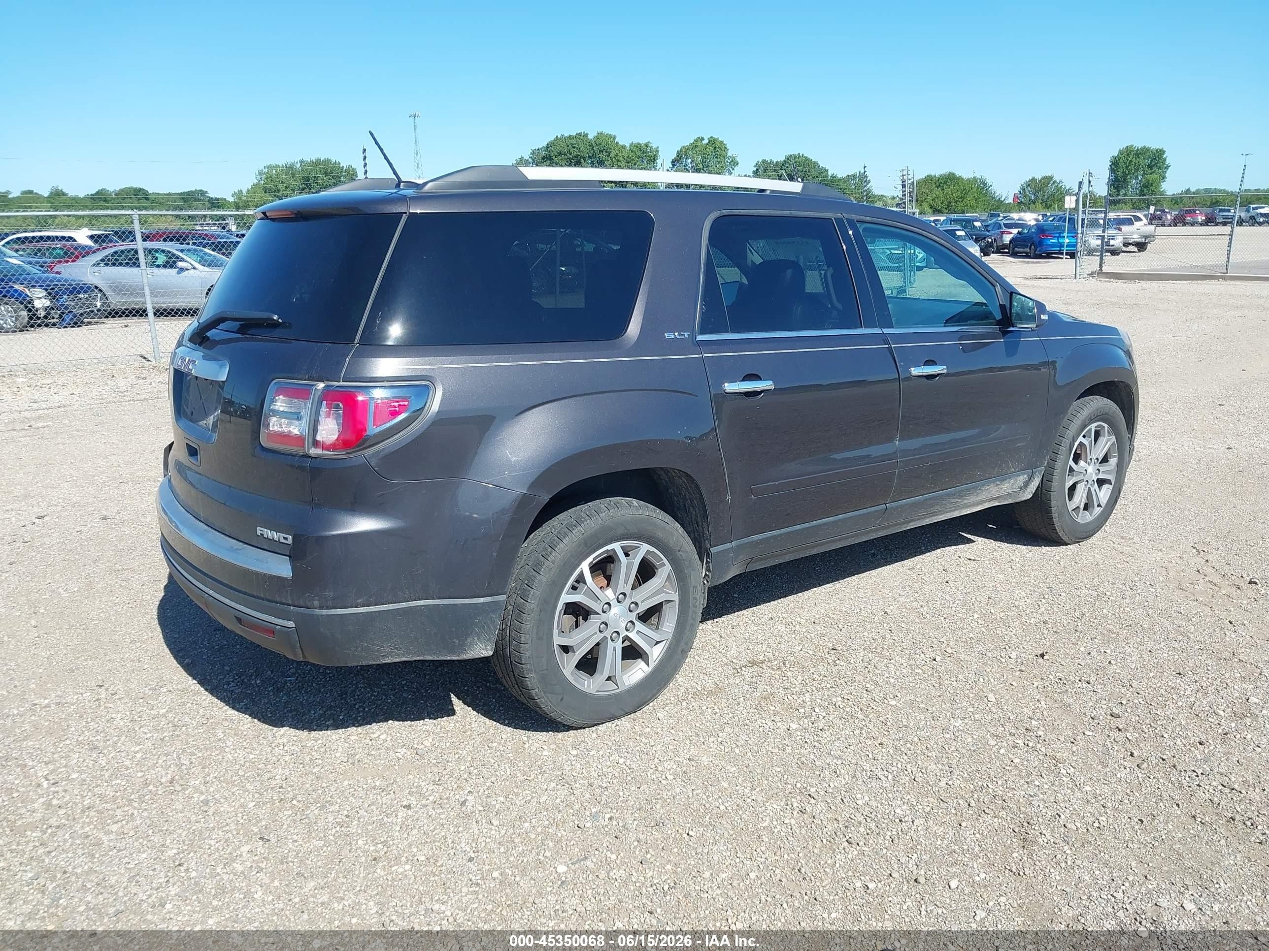2013 Gmc Acadia Slt-1 Gray vin: 1GKKVRKD6DJ212629