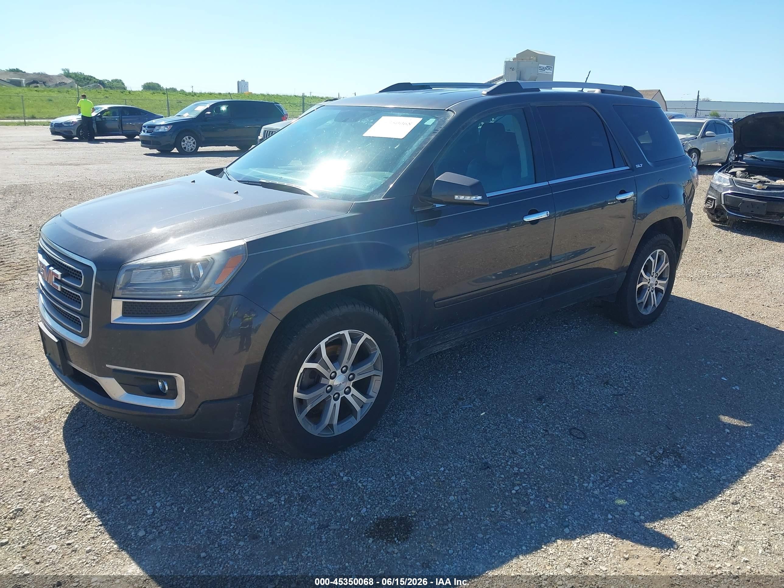 2013 Gmc Acadia Slt-1 Gray vin: 1GKKVRKD6DJ212629