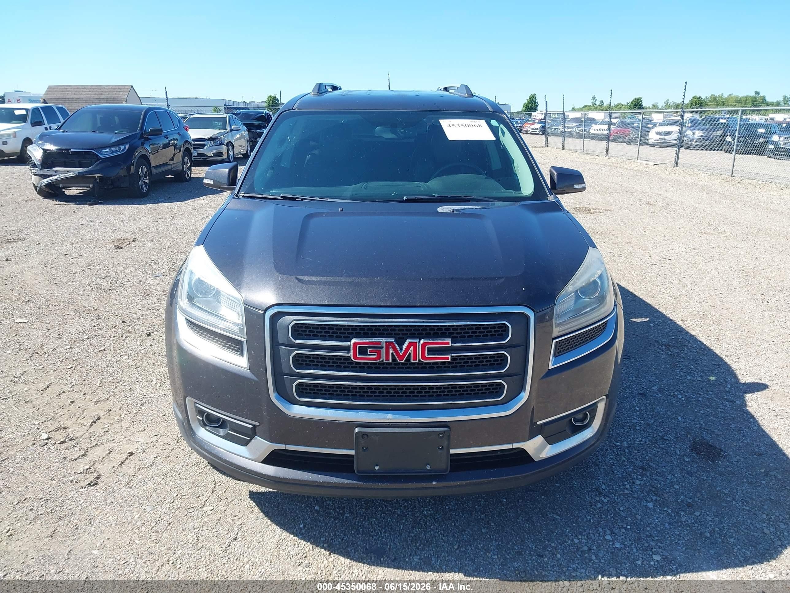2013 Gmc Acadia Slt-1 Gray vin: 1GKKVRKD6DJ212629
