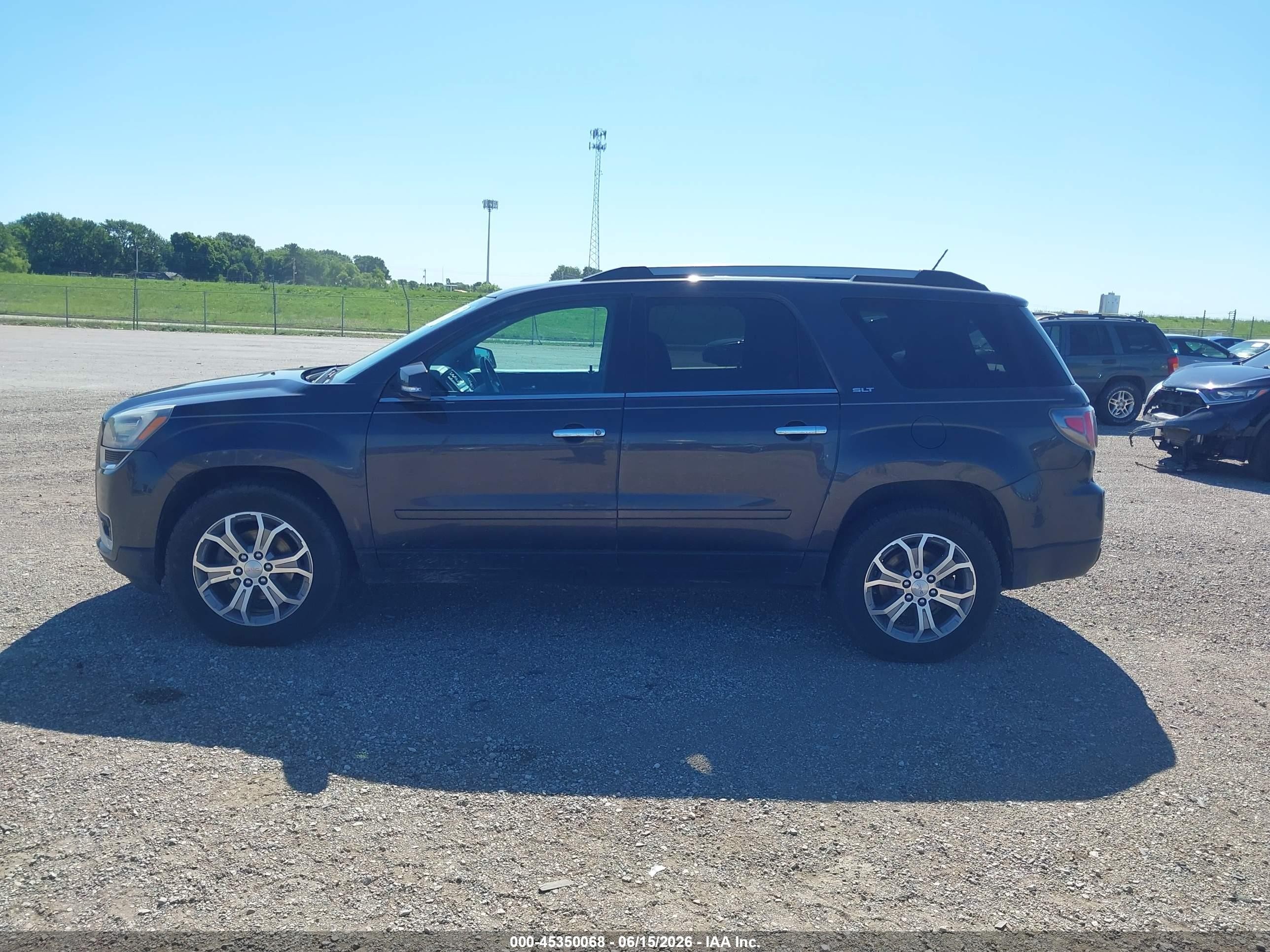 2013 Gmc Acadia Slt-1 Gray vin: 1GKKVRKD6DJ212629