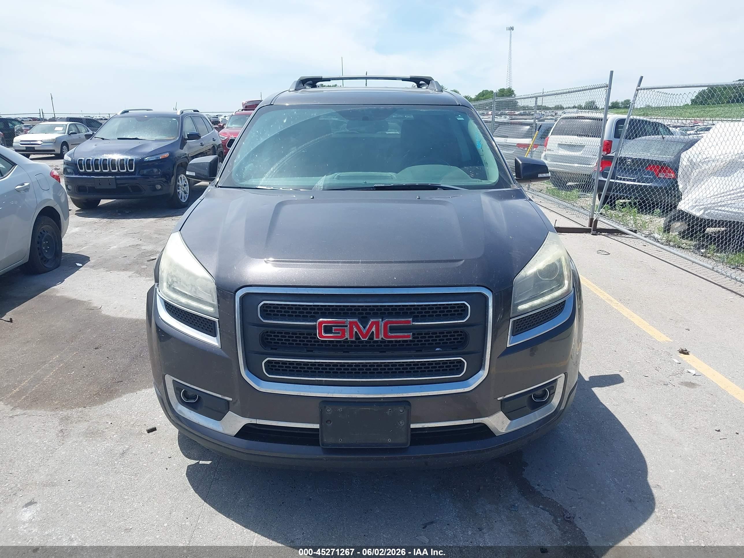 2013 Gmc Acadia Slt-1 Gray vin: 1GKKVRKD6DJ228037