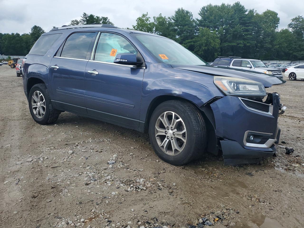 2014 Gmc Acadia Slt-1 Синий vin: 1GKKVRKD6EJ230985