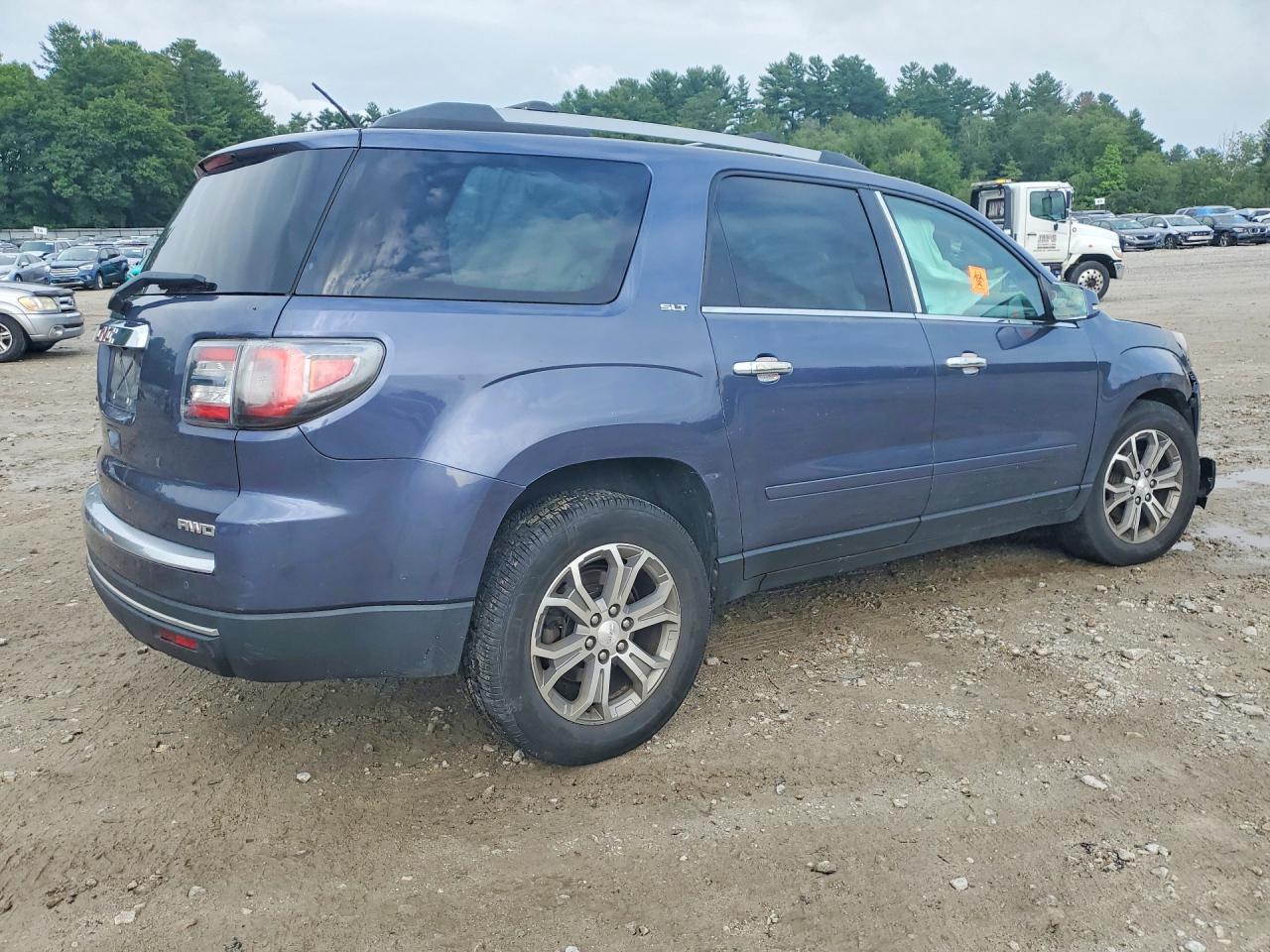 2014 Gmc Acadia Slt-1 Синий vin: 1GKKVRKD6EJ230985