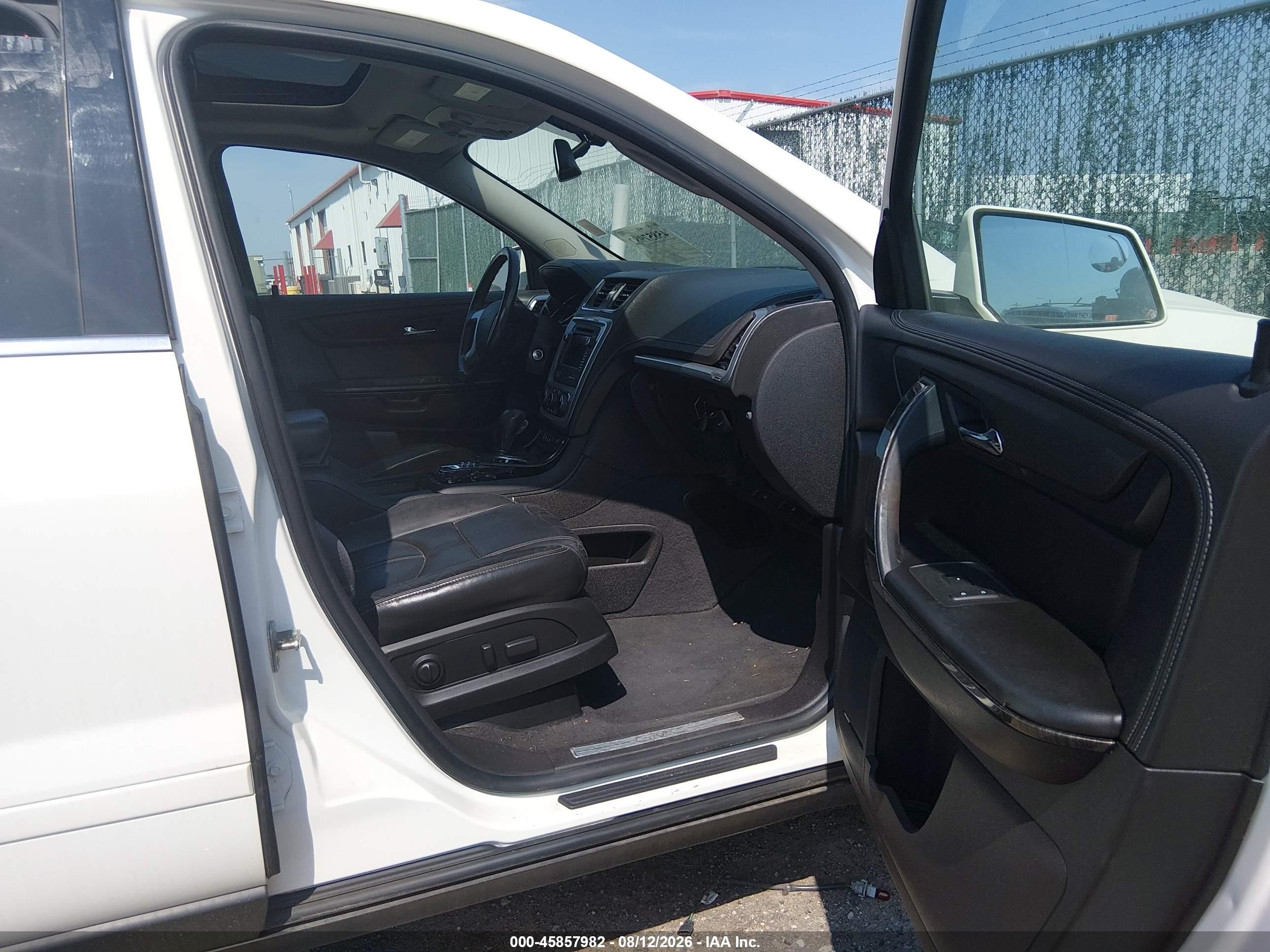 2014 Gmc Acadia Slt-1 White vin: 1GKKVRKD6EJ304289