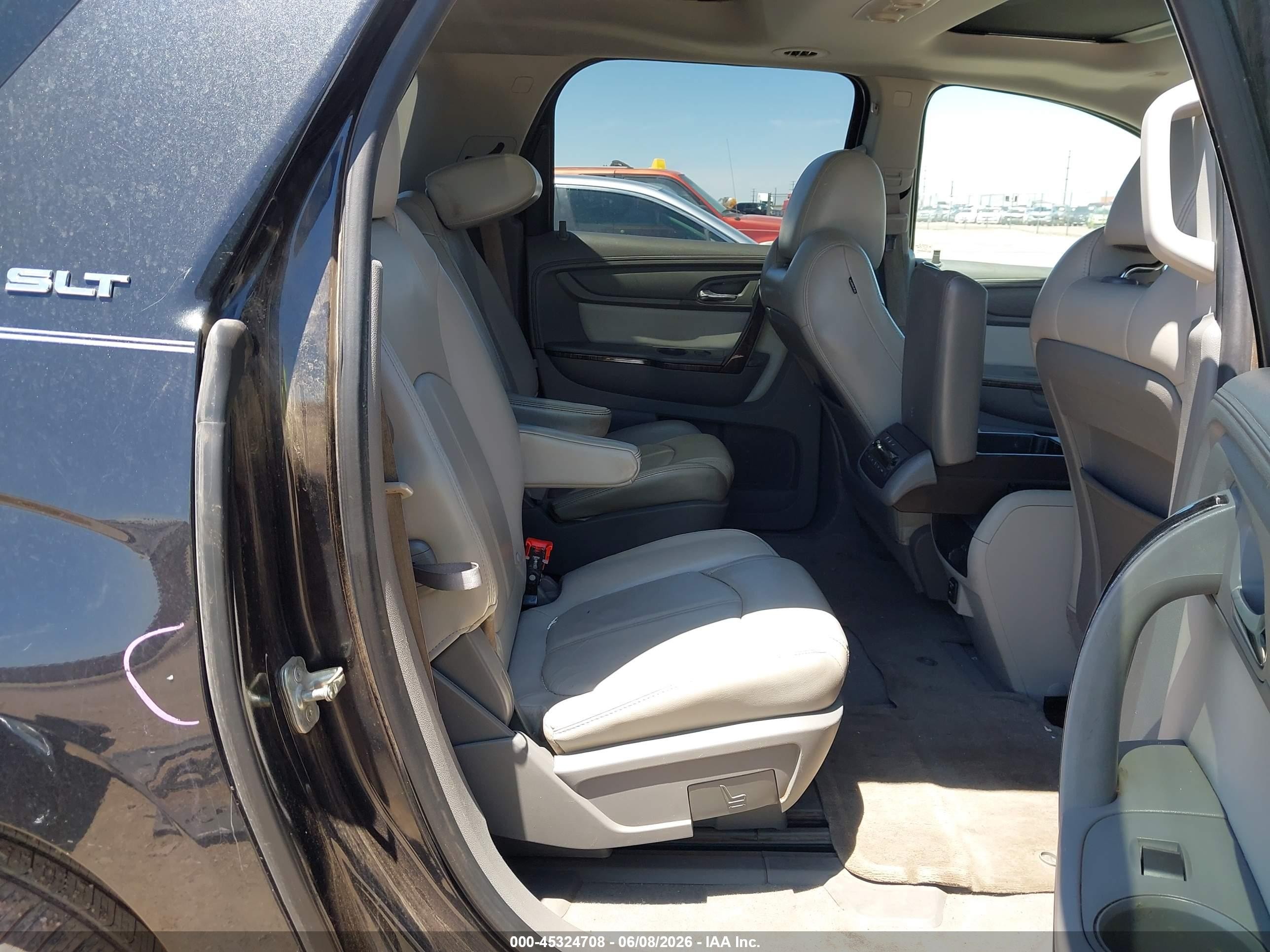 2014 Gmc Acadia Slt-1 Black vin: 1GKKVRKD6EJ317219