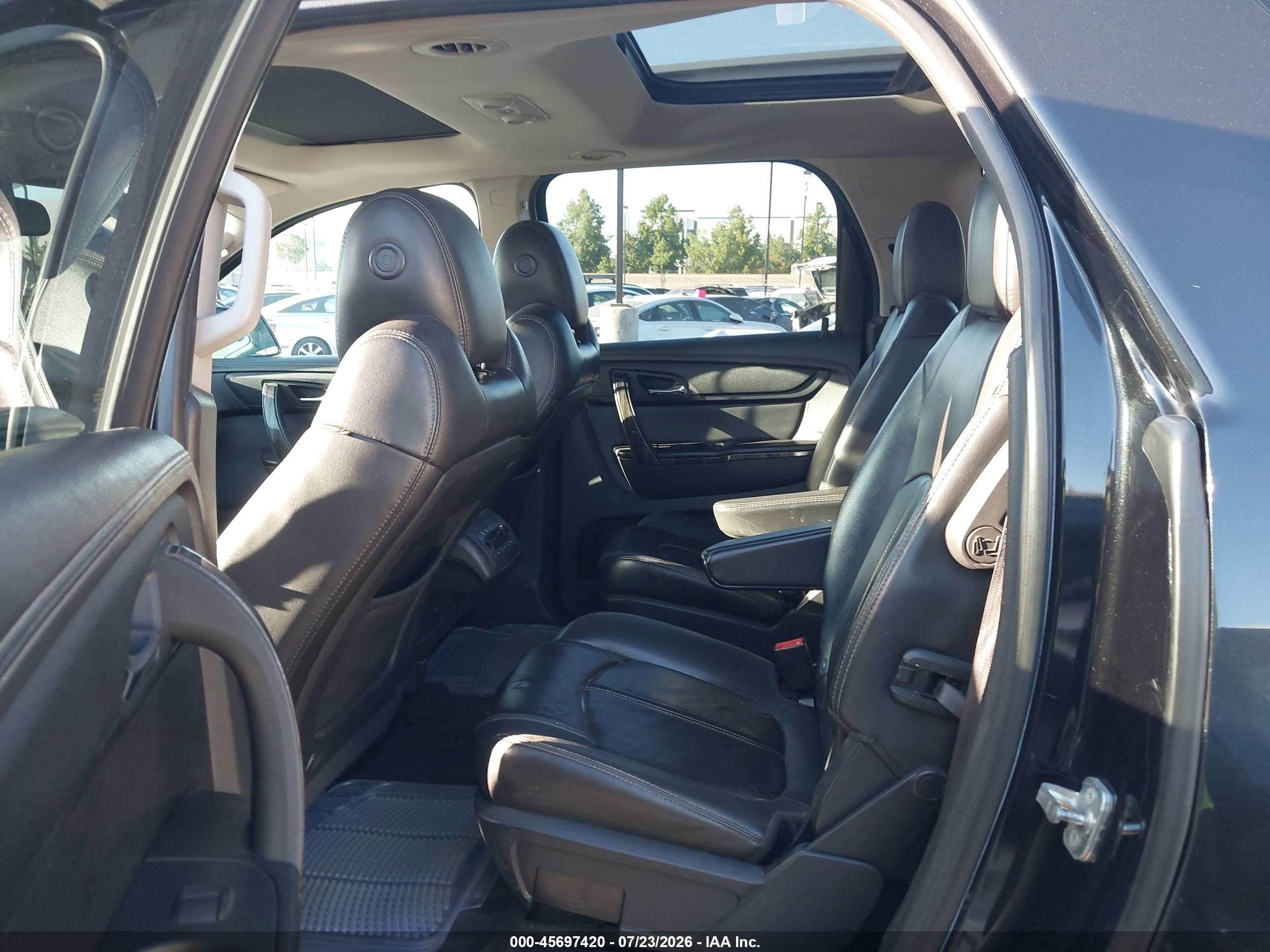 2015 Gmc Acadia Slt Black vin: 1GKKVRKD6FJ210754