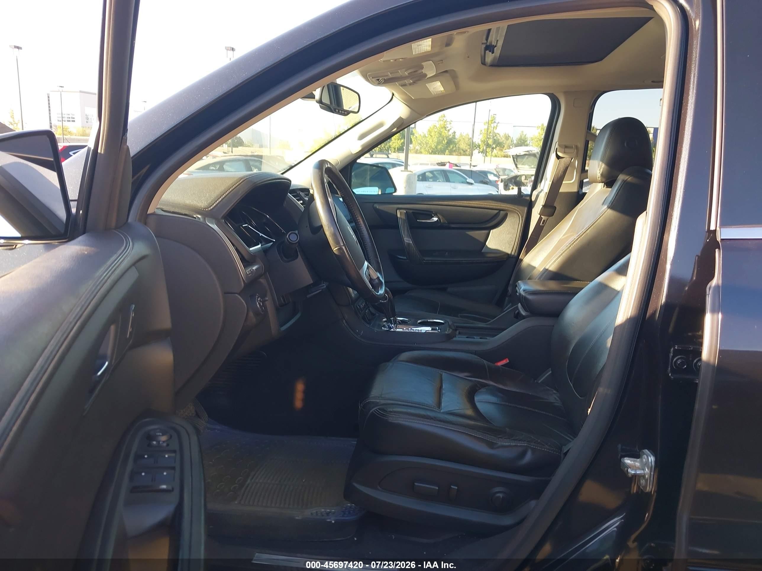 2015 Gmc Acadia Slt Black vin: 1GKKVRKD6FJ210754