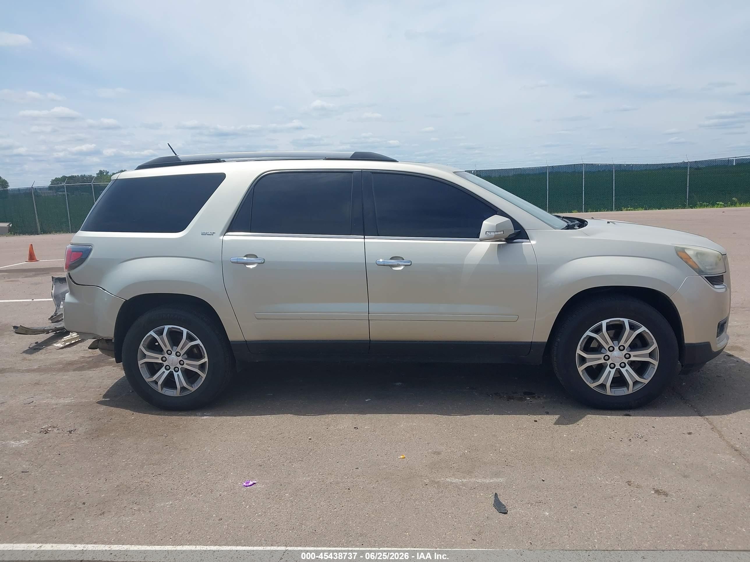 2015 Gmc Acadia Slt-1 Gold vin: 1GKKVRKD6FJ222161
