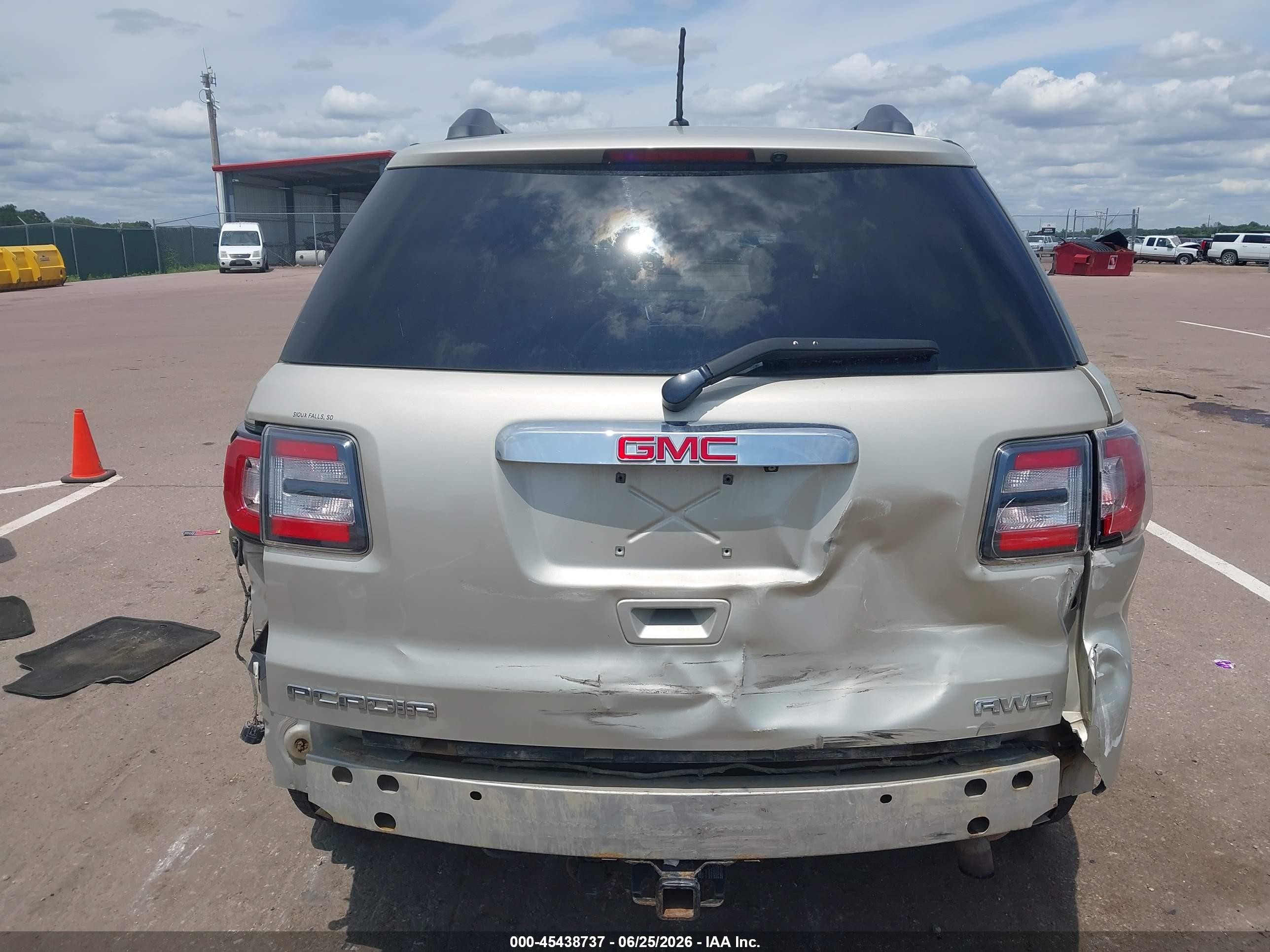 2015 Gmc Acadia Slt-1 Gold vin: 1GKKVRKD6FJ222161
