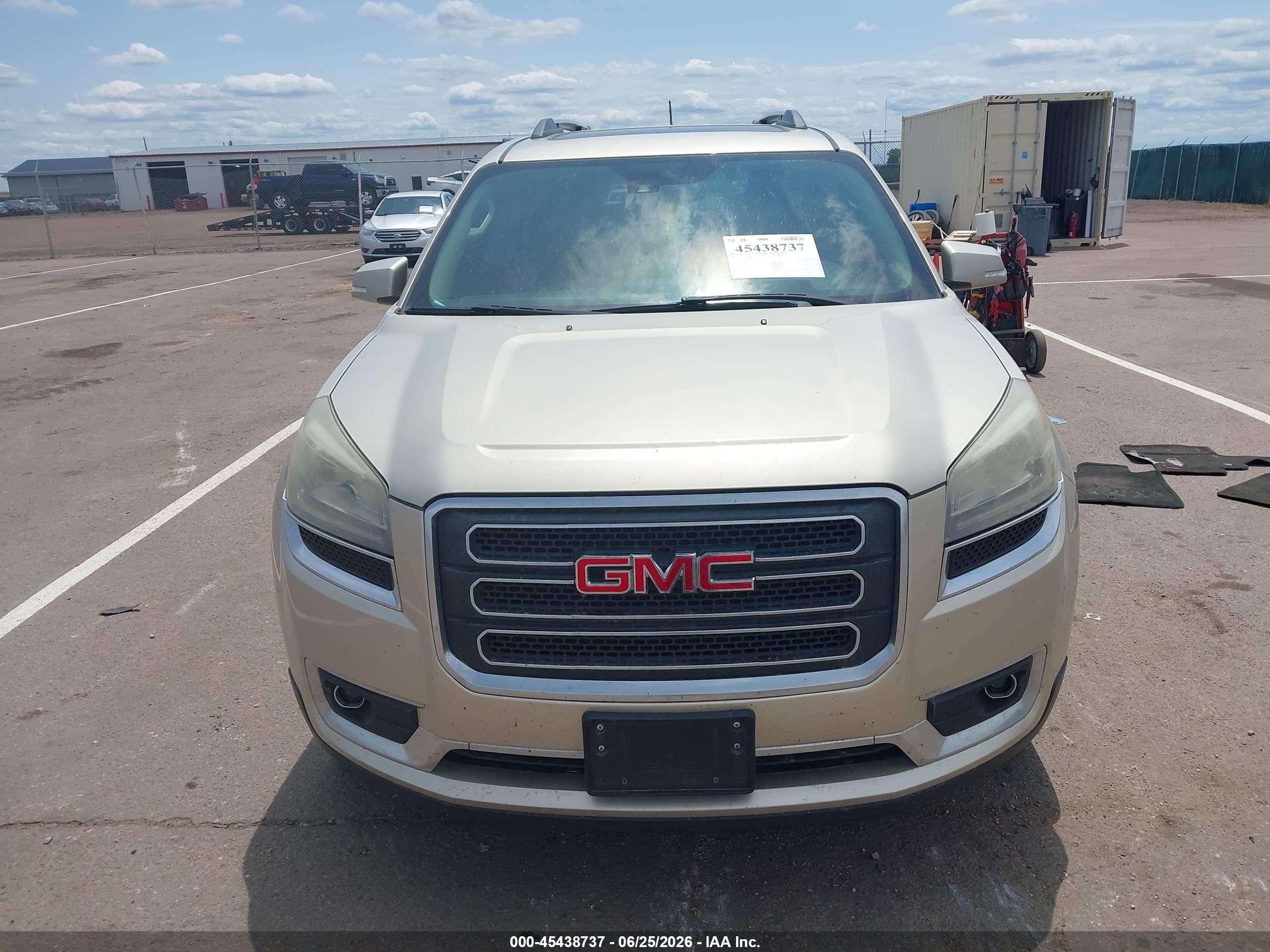 2015 Gmc Acadia Slt-1 Gold vin: 1GKKVRKD6FJ222161