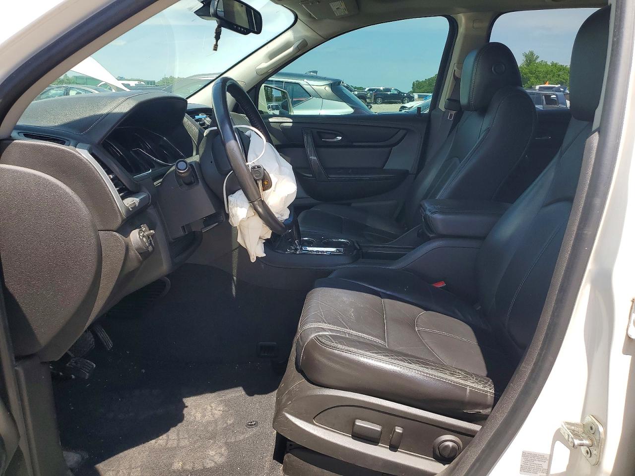 2015 Gmc Acadia Slt-1 White vin: 1GKKVRKD6FJ306691