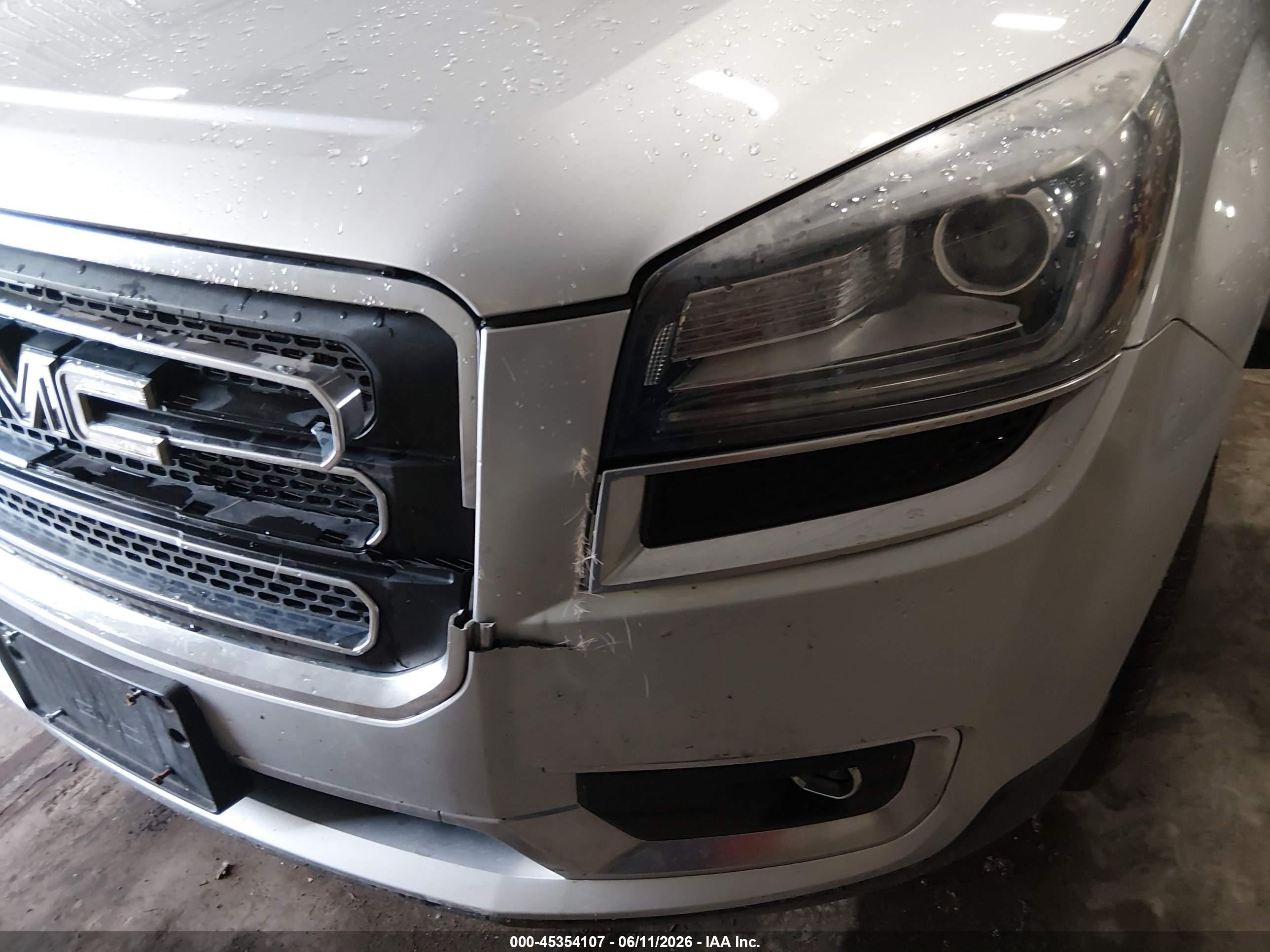 2015 Gmc Acadia Slt-1 Black vin: 1GKKVRKD6FJ332708