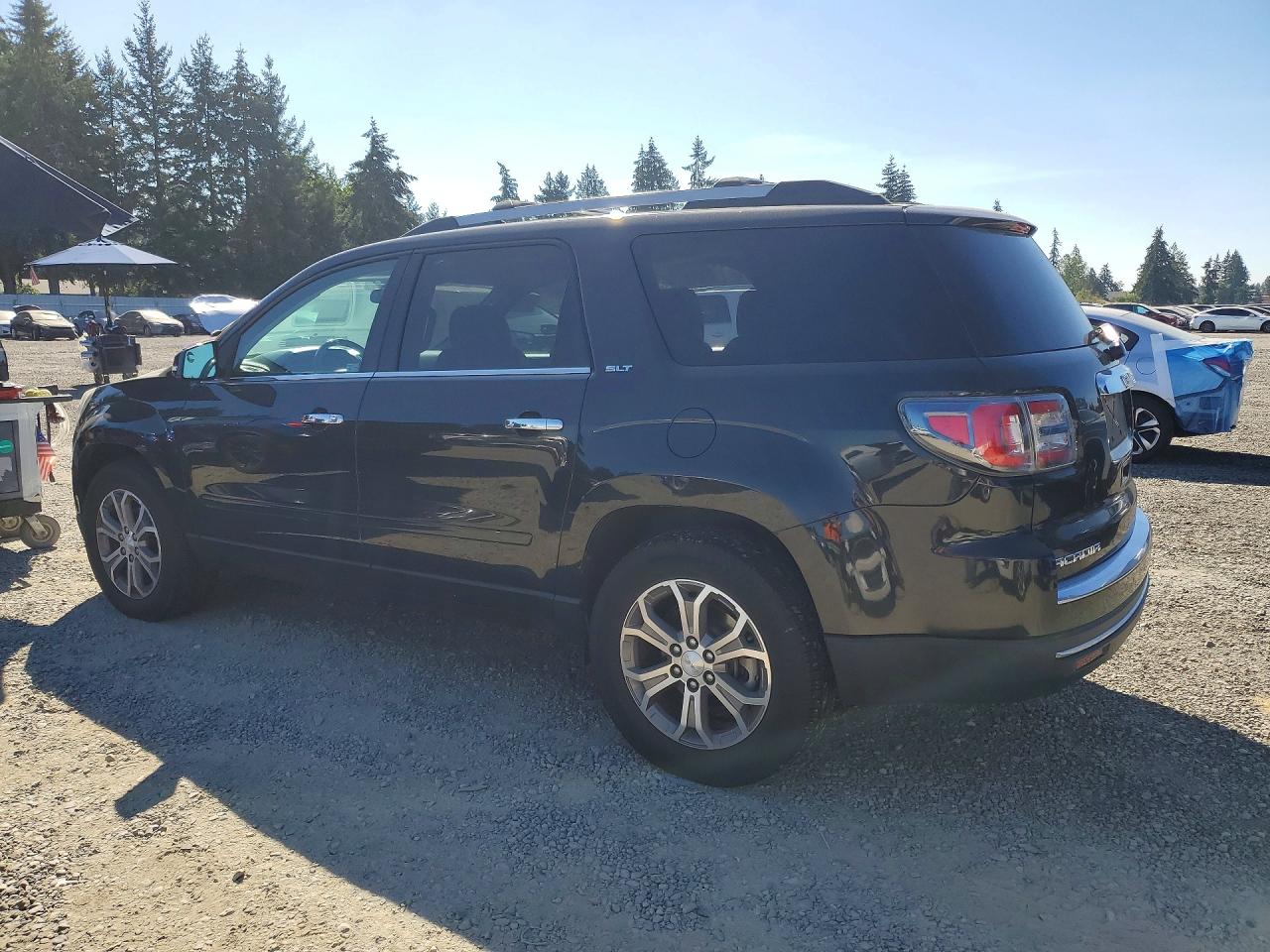2013 Gmc Acadia Slt-1 Black vin: 1GKKVRKD7DJ244053