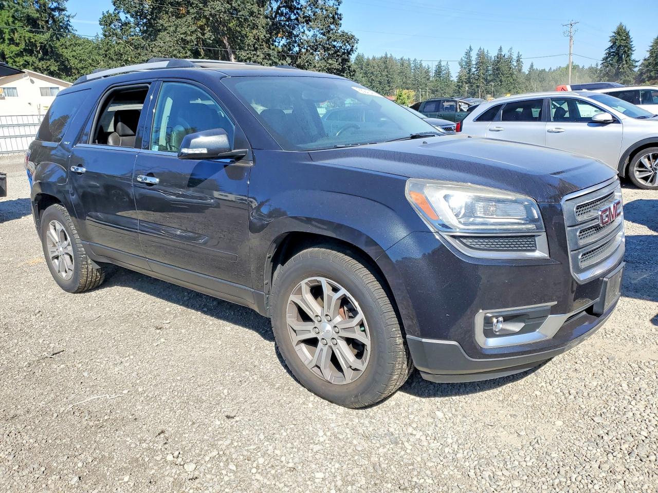 2013 Gmc Acadia Slt-1 Black vin: 1GKKVRKD7DJ244053