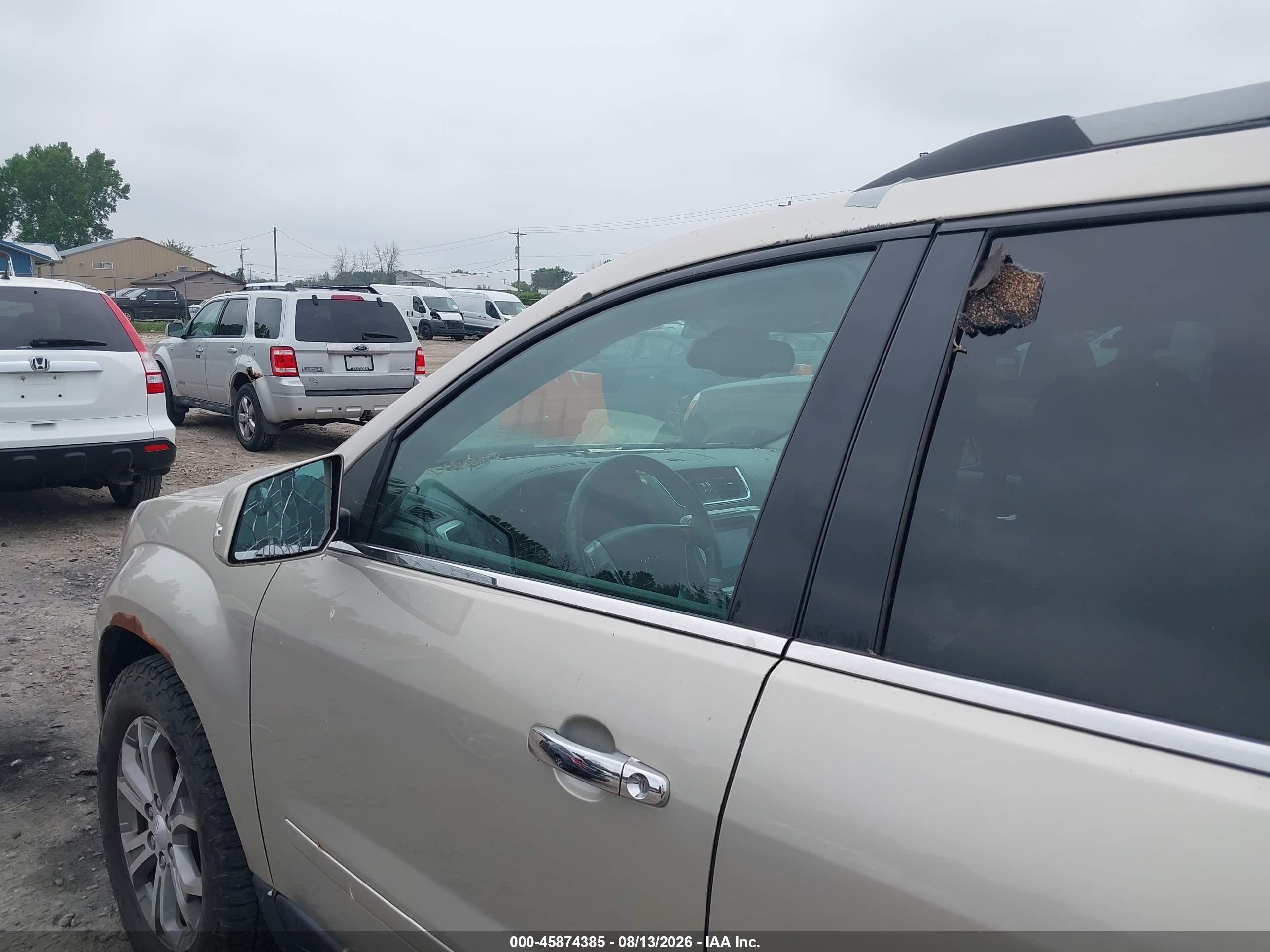 2014 Gmc Acadia Slt-1 Золотой vin: 1GKKVRKD7EJ133228